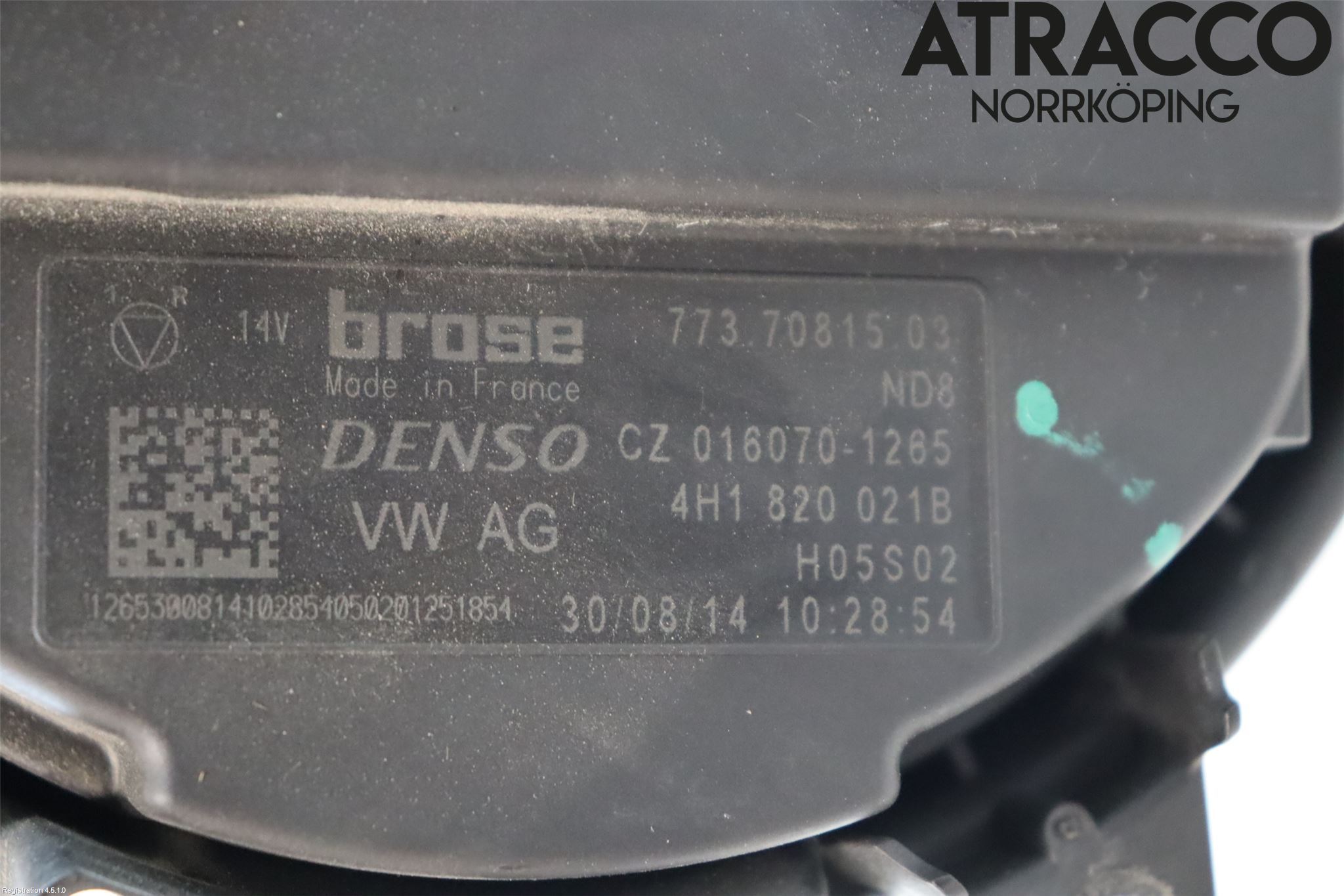 Audi A6/S6 4G 11-18 Värmefläkt