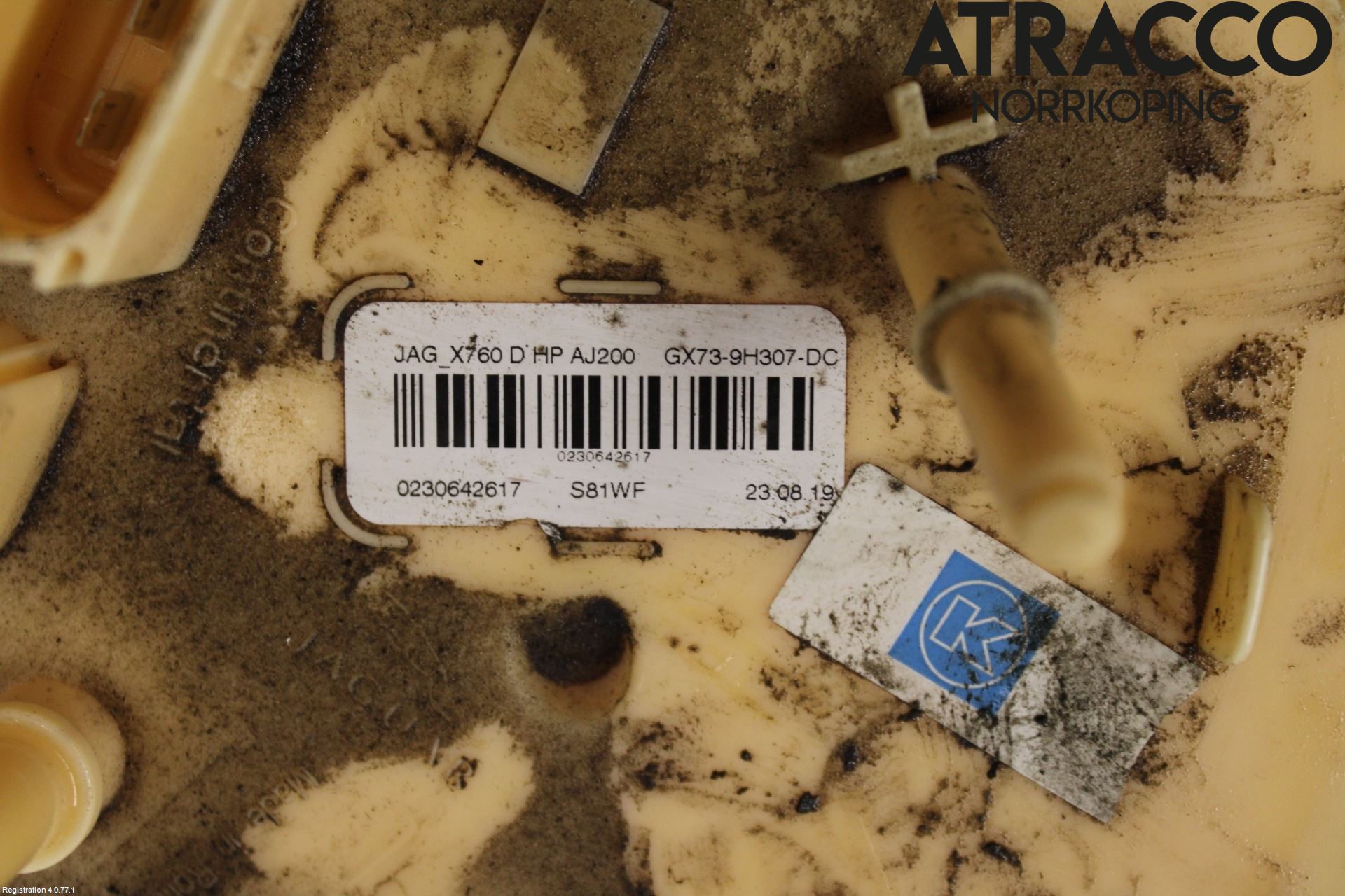 Jaguar F-PACE Bränslepump El