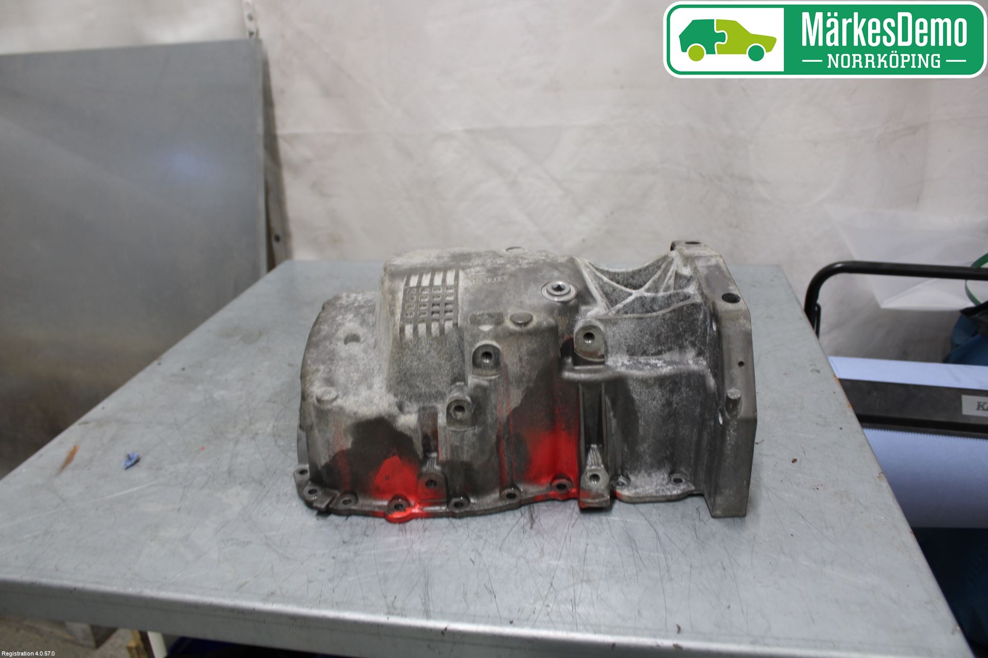 Renault KANGOO II 08-14 Oljetråg