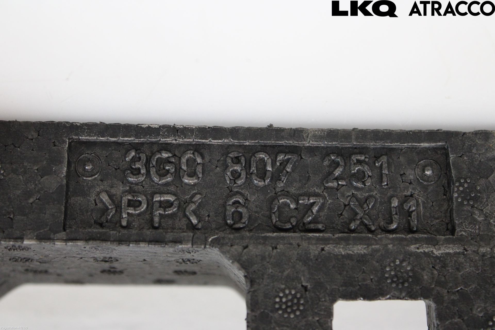 Volkswagen VW PASSAT 15-19 Stötfångar Deformelement Fram