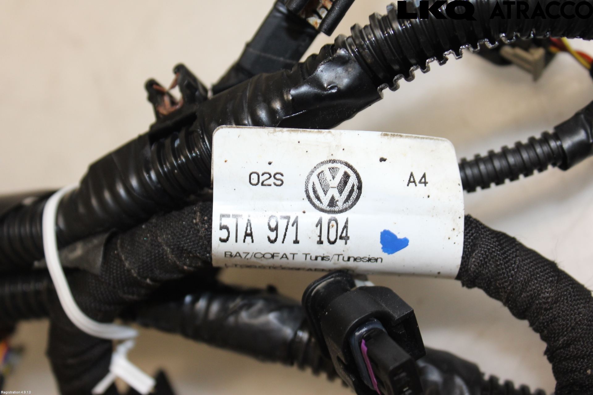Volkswagen VW TOURAN 16- Parkeringshjälp Backsensor