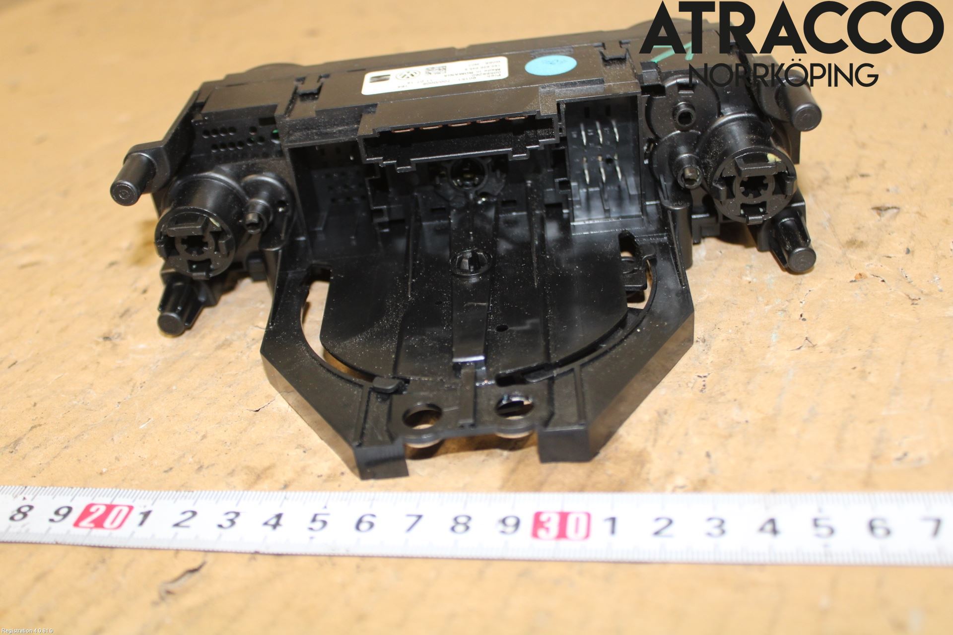 Volkswagen VW UP! / E-UP! Värmereglage