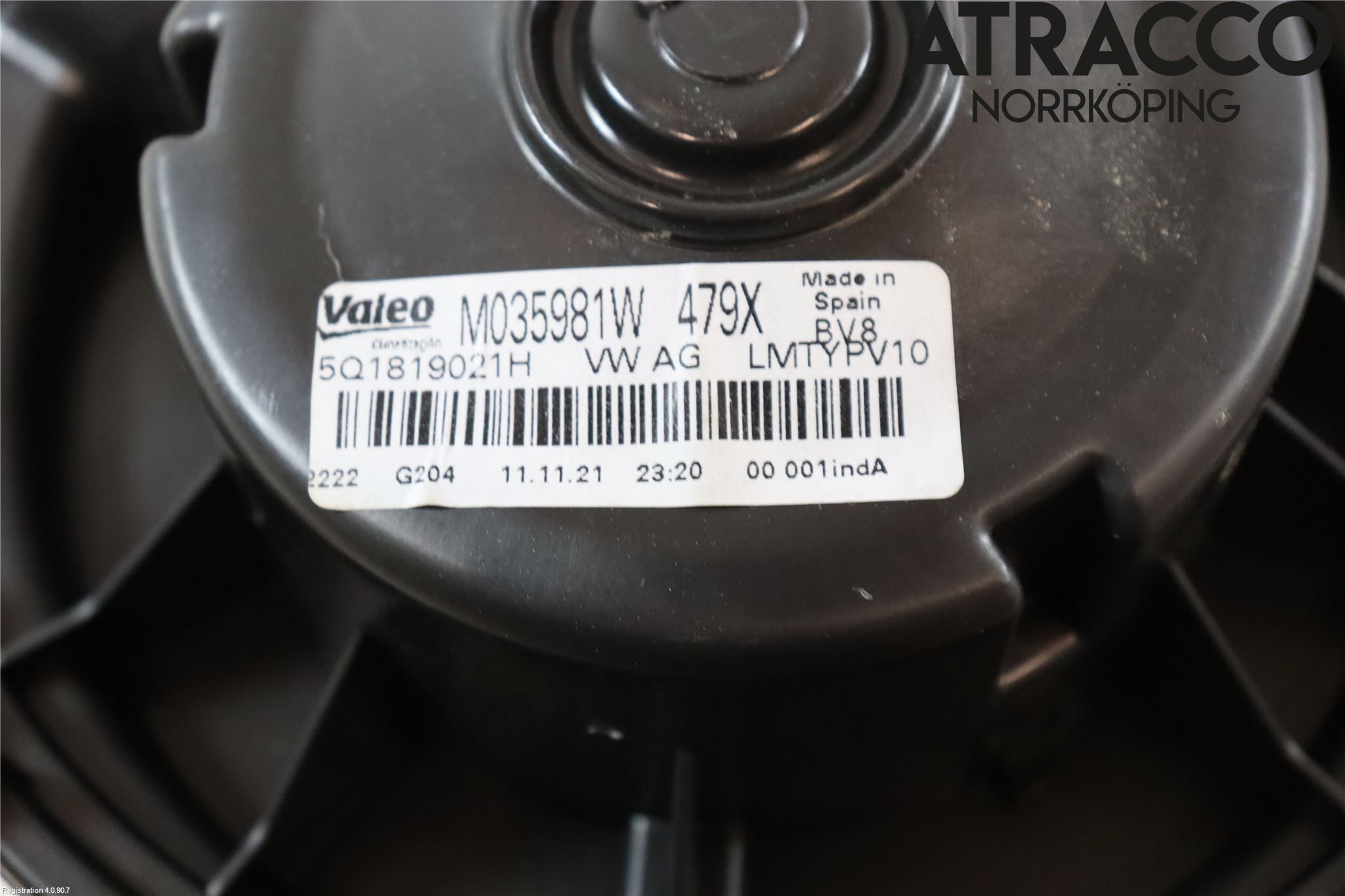 Volkswagen VW T-ROC 18- Värmefläkt