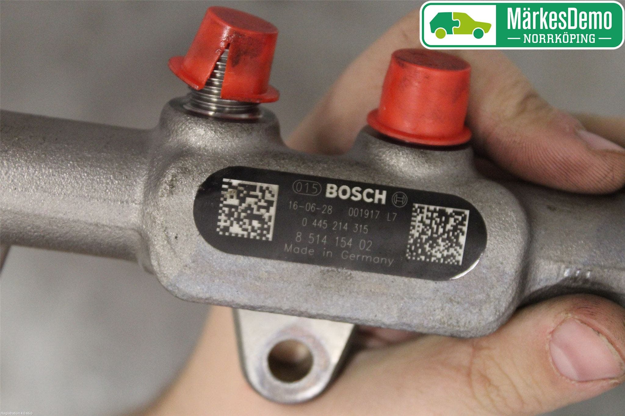 BMW 5 F10/F11/F18 09-17 Inj. Fuelrail