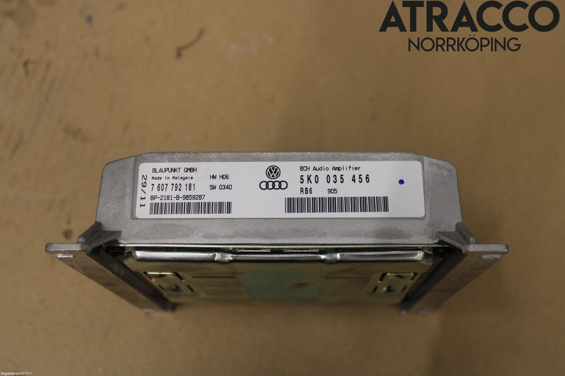 Volkswagen VW GOLF VI 09-13 Radio-Stereo Förstärkare