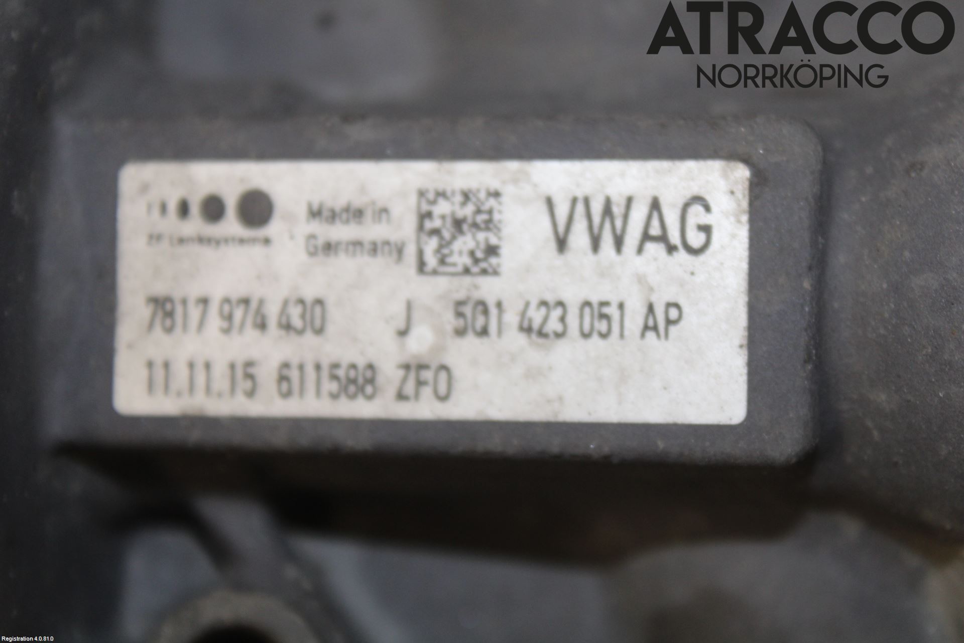 Audi A3/S3 8V 13-20 Styrväxel-Snäcka Elektrisk