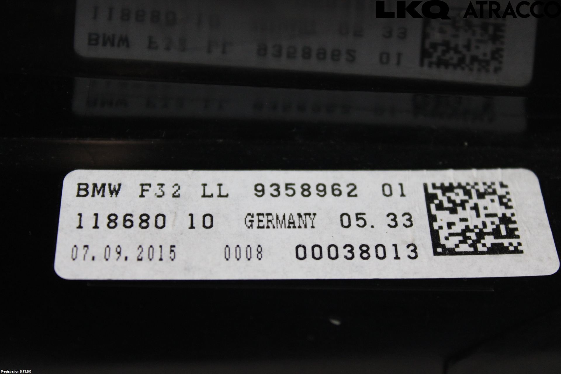 BMW 4 F32/F33/F82/F83 13-20 Bildskärm