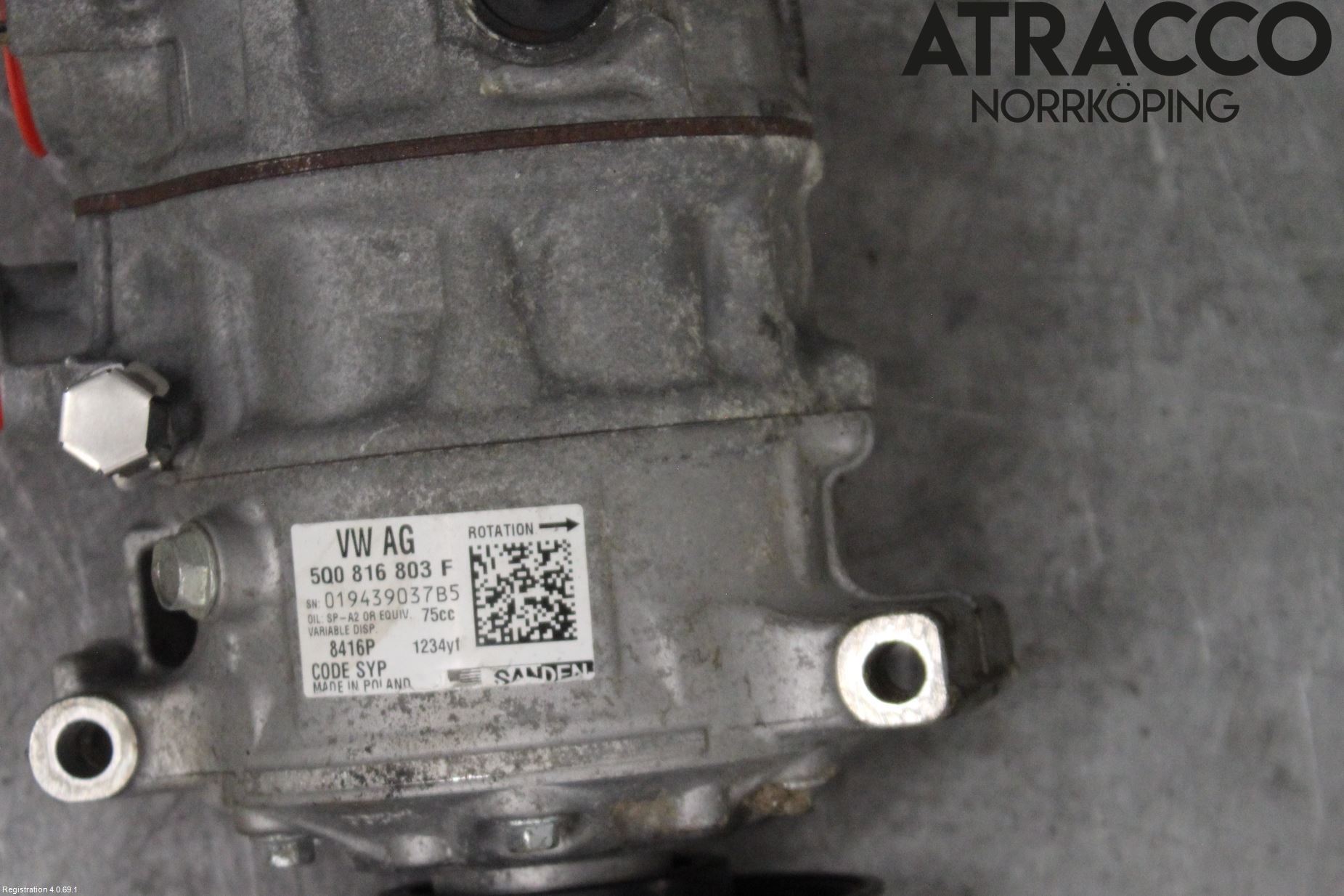 Skoda RAPID Ac Kompressor