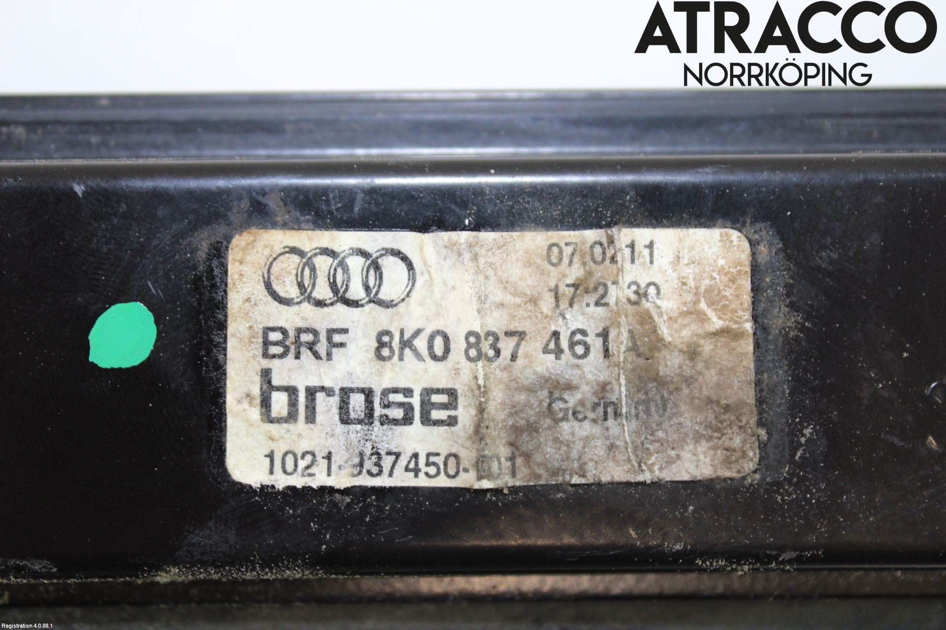 Audi A4/S4 08-11 Fönsterhiss El Kompl