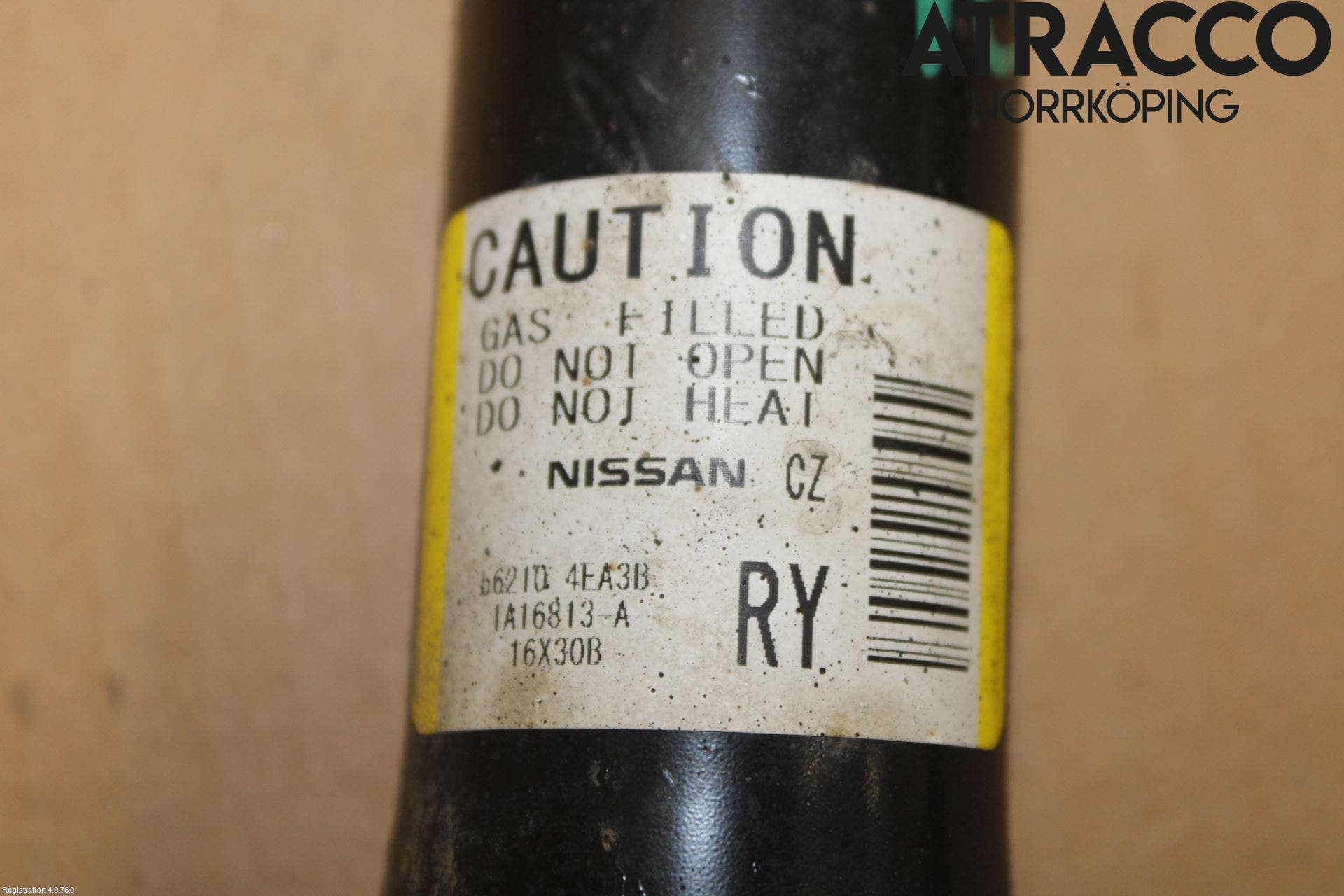 Nissan QASHQAI 14-17 Stötdämpare Bak