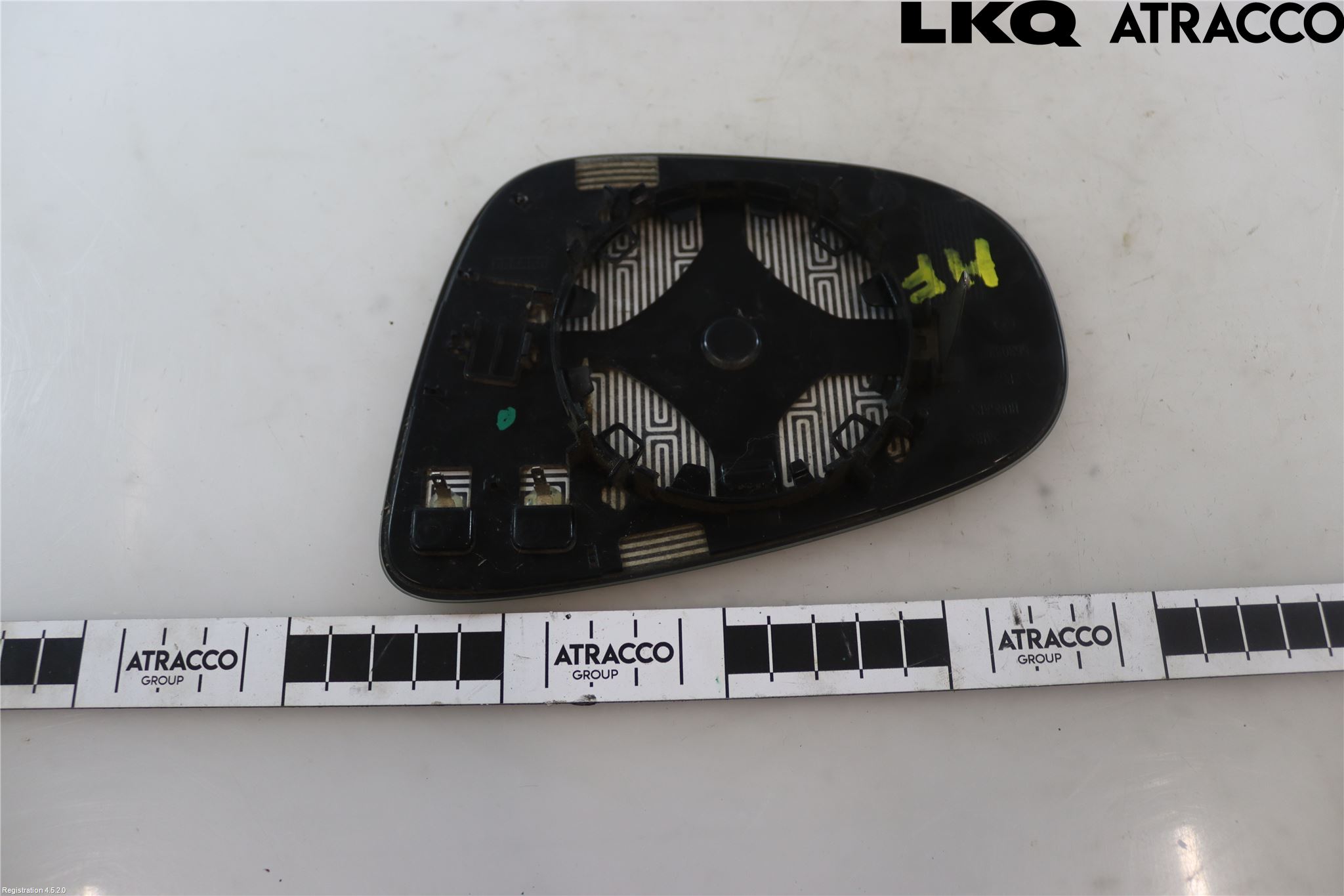 Volkswagen VW GOLF VI 09-13 Spegelglas Hö