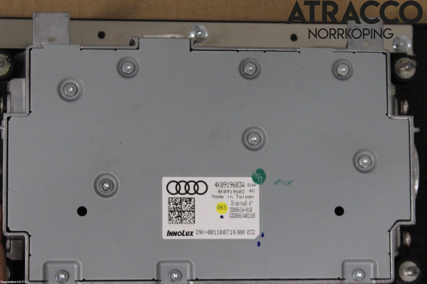 Audi A6 F2/C8 19- Bildskärm