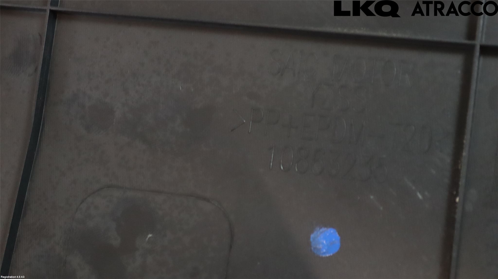 MG MARVEL R 22- Täckplast Front