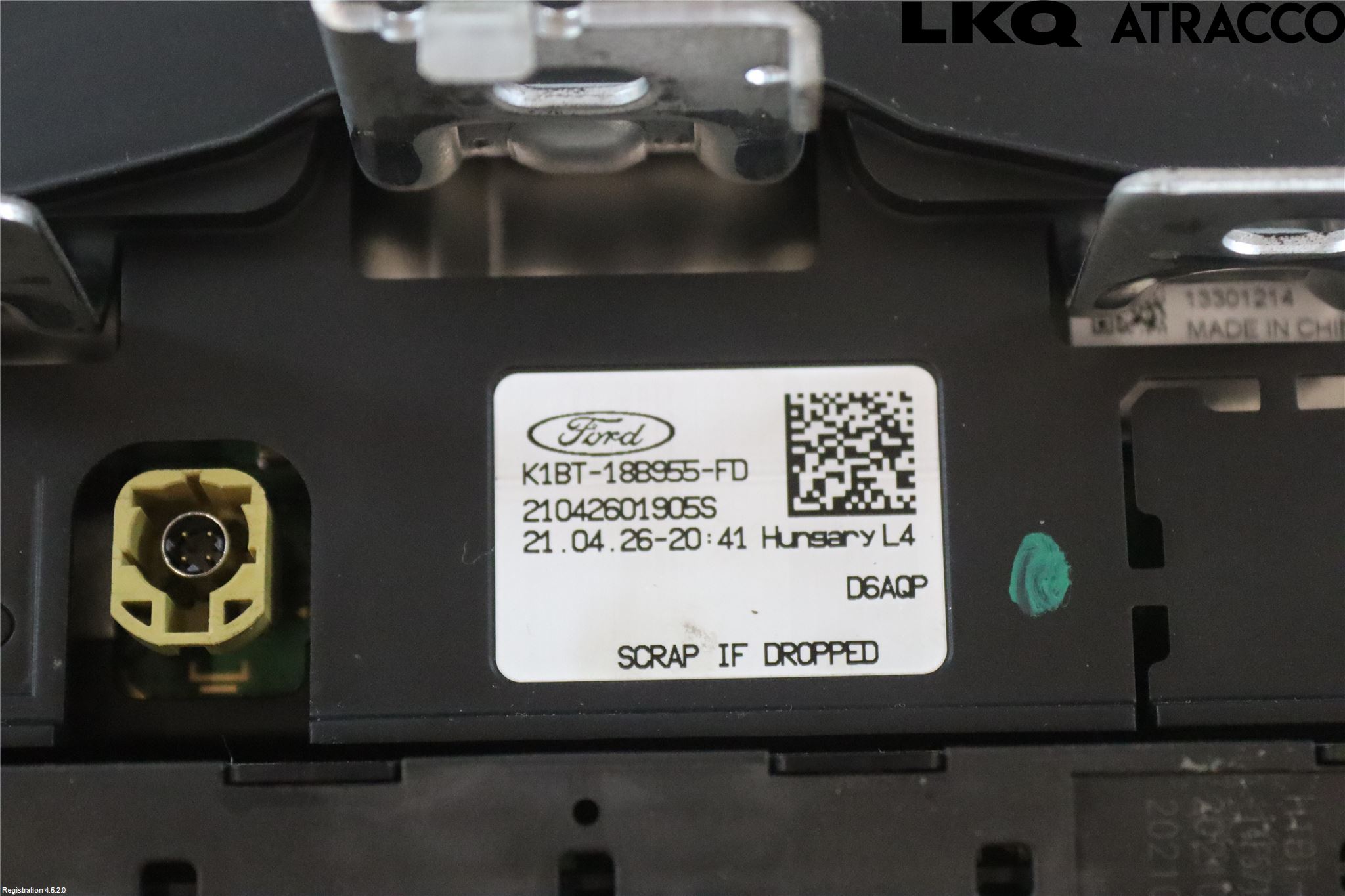 Ford TRANSIT SKÅP/BUSS 14-22 Multifunktionsdisplay