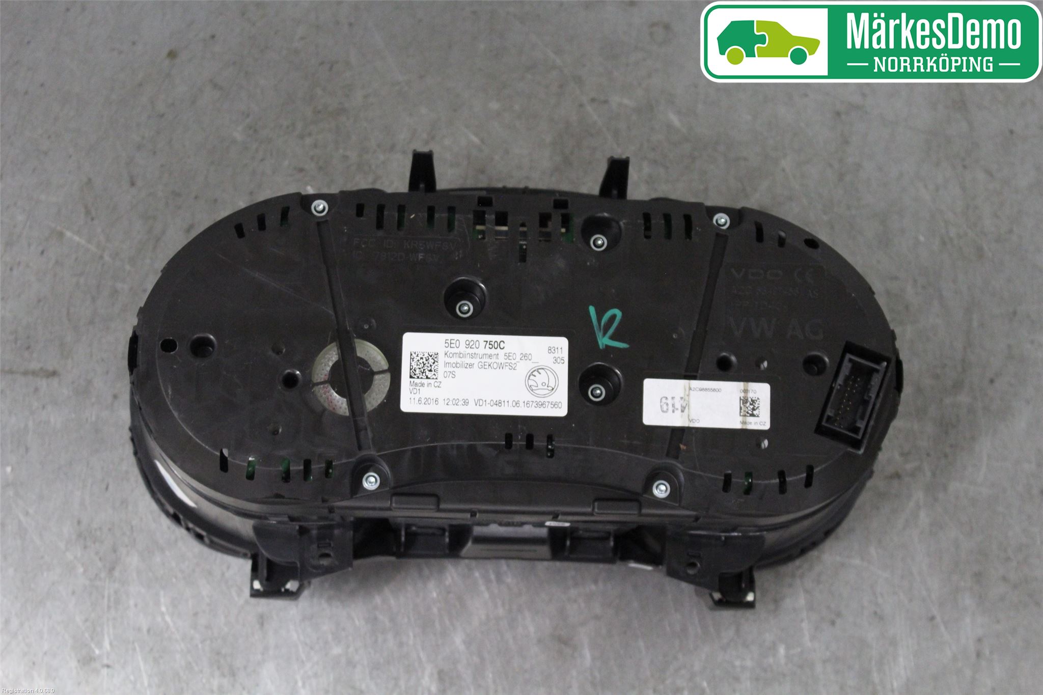 Skoda OCTAVIA (5E) 13-20 Instrument Komb