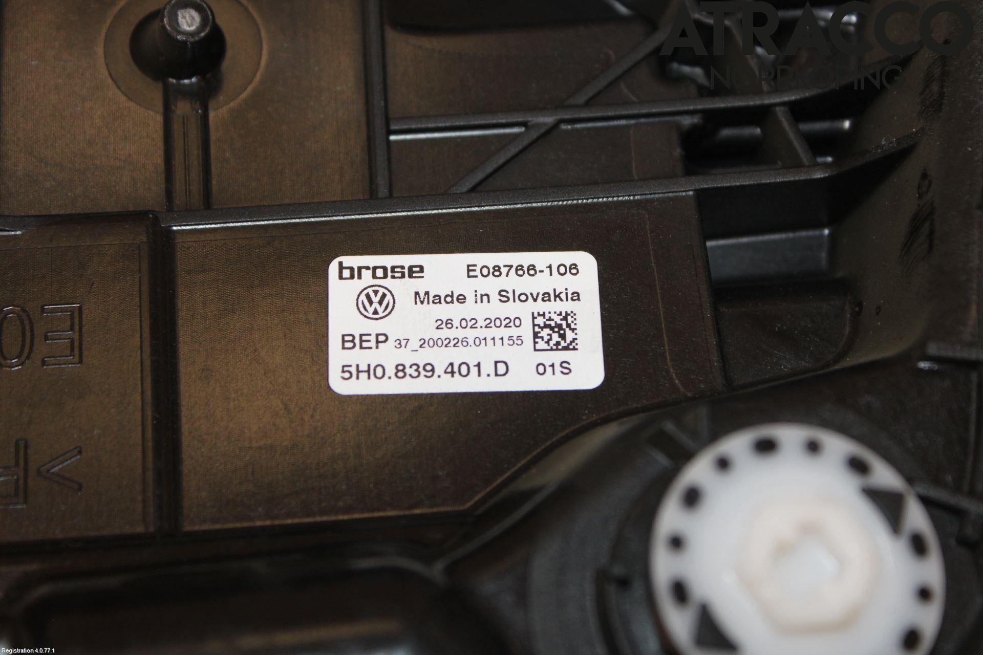 Volkswagen VW GOLF / E-GOLF VIII 20- Fönsterhiss El Kompl