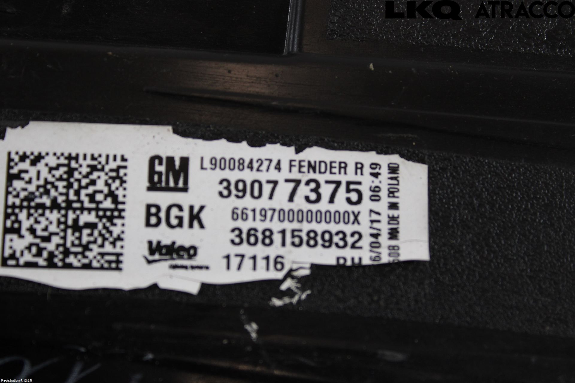 Opel ASTRA K 16-22 Bakljus Höger