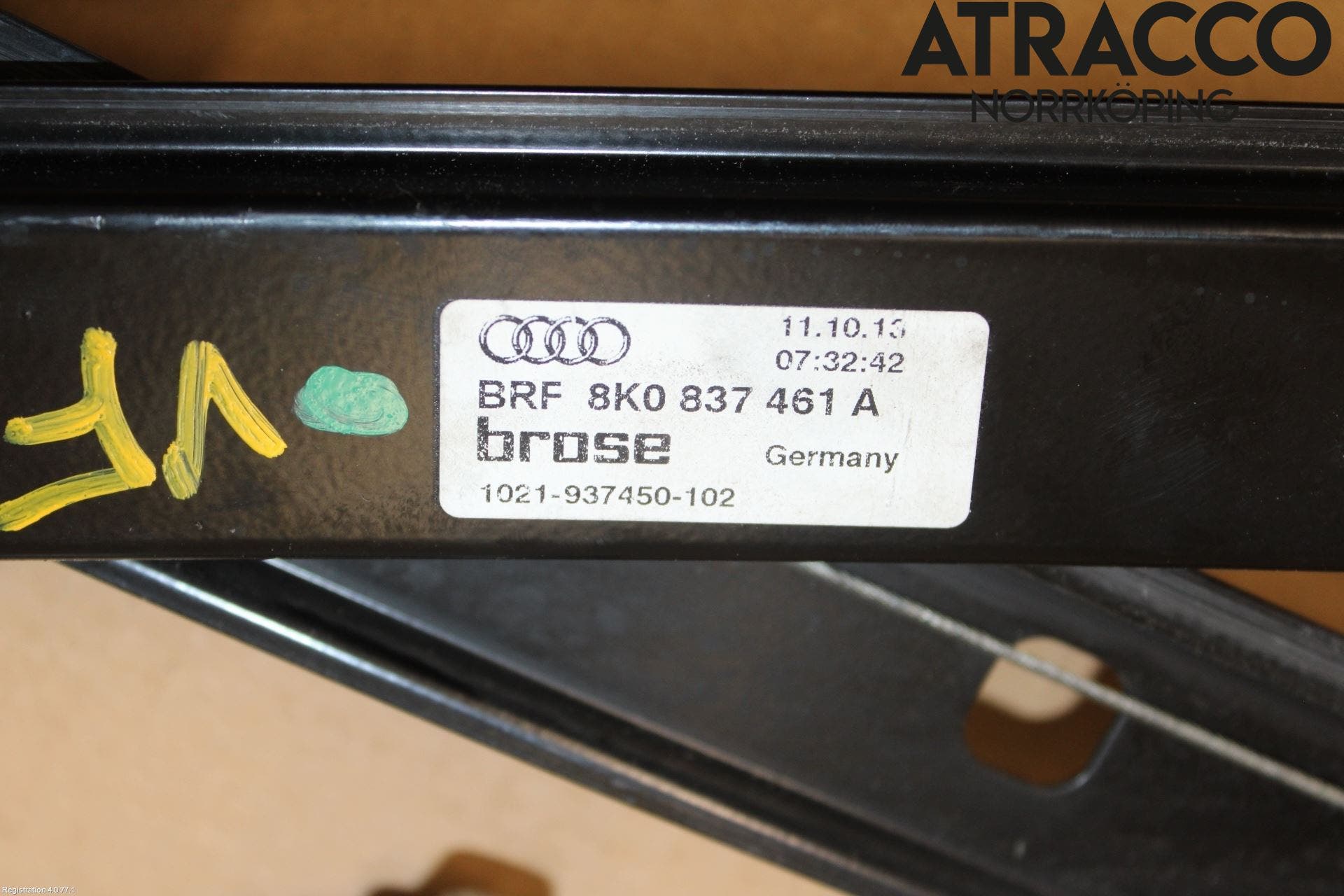 Audi A4 12-15 Fönsterhiss El Kompl