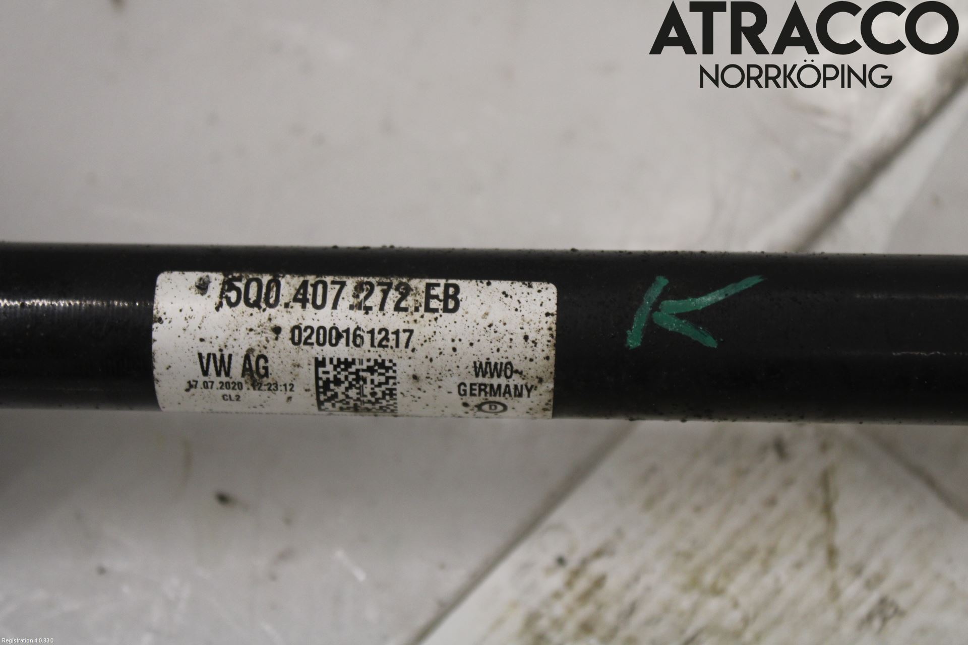 Seat LEON 20- Drivaxel Fram Höger