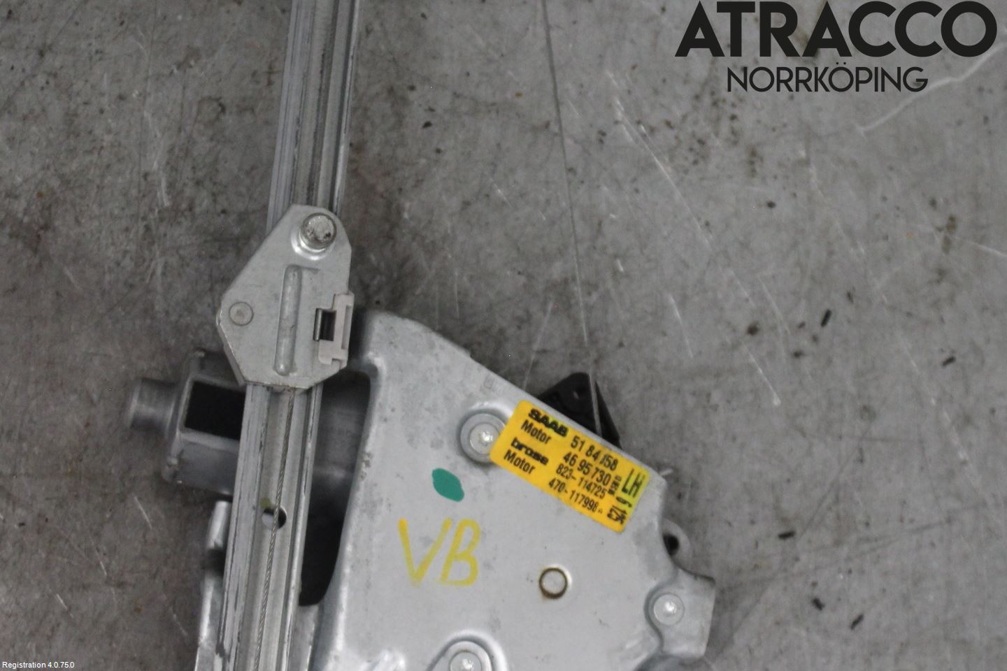 Saab 9-5     06-10 Fönsterhiss El Kompl