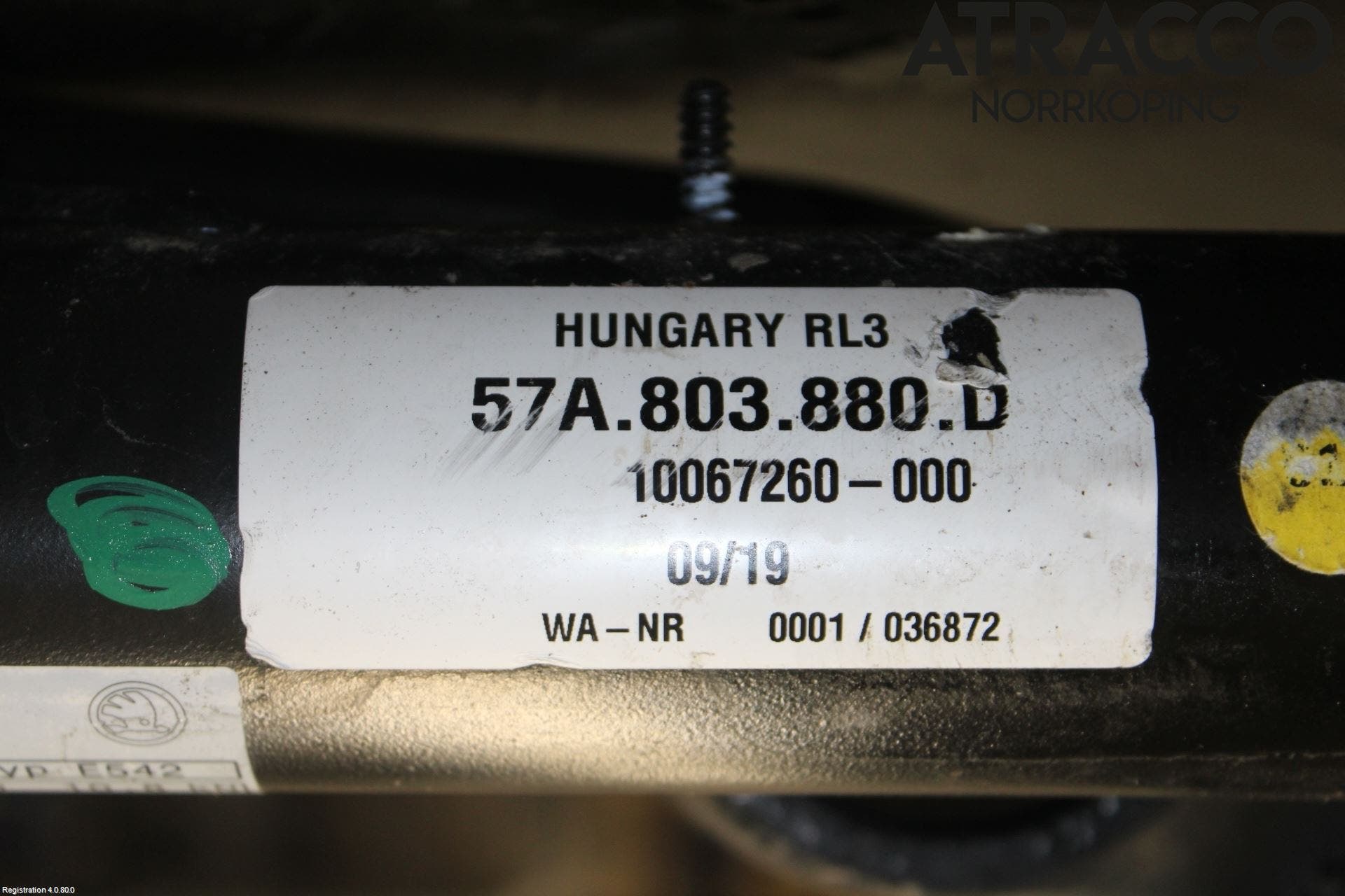 Skoda KAROQ 18- Dragkrok