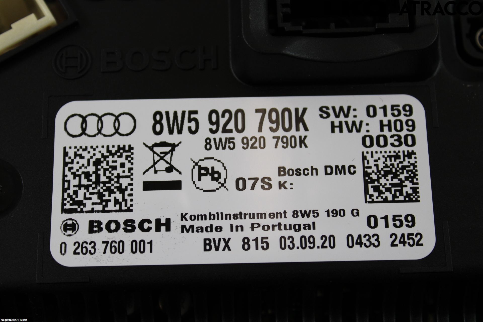 Audi A5 17- Instrument Komb
