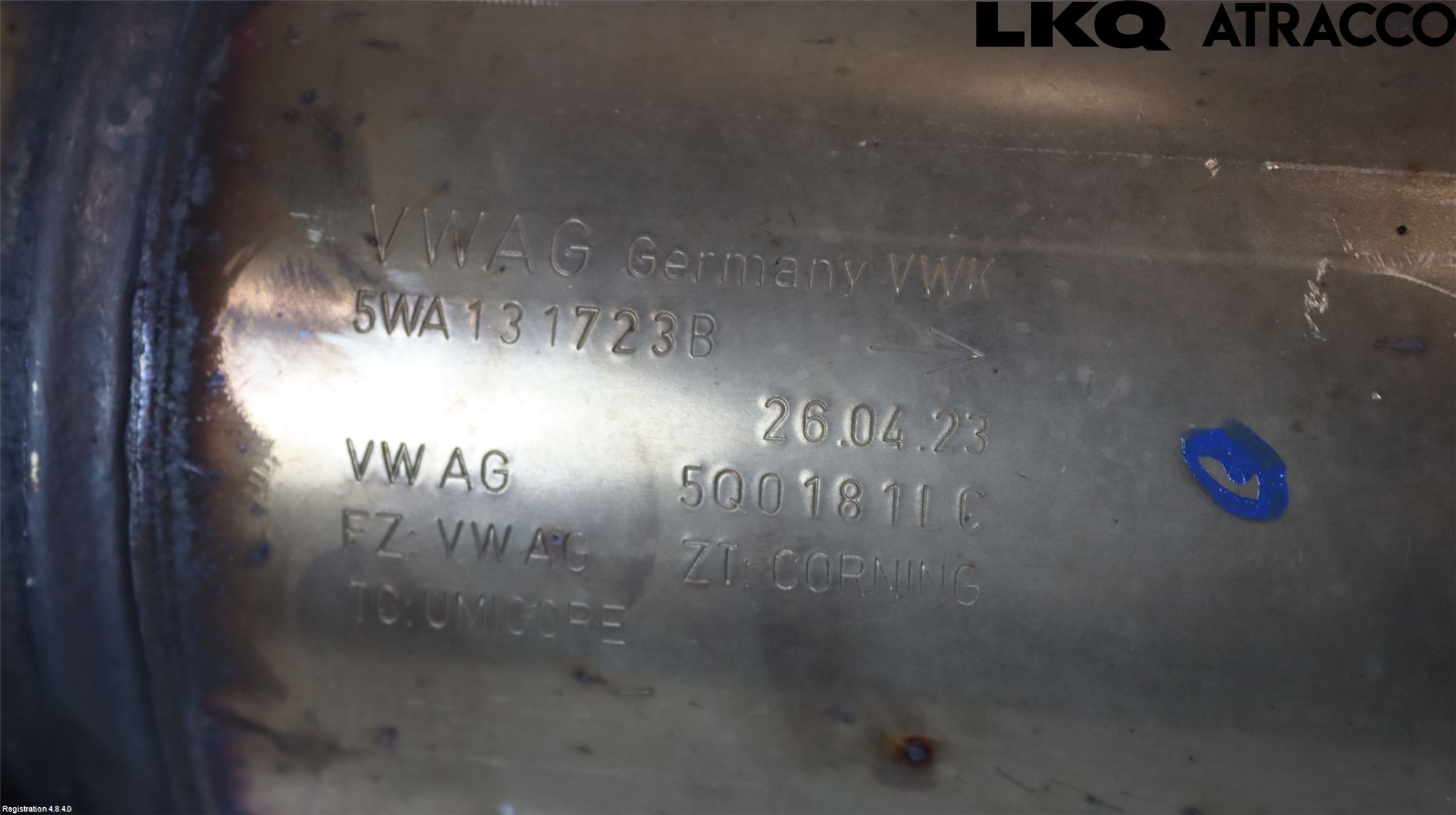 Volkswagen VW GOLF / E-GOLF VIII 20- Katalysator