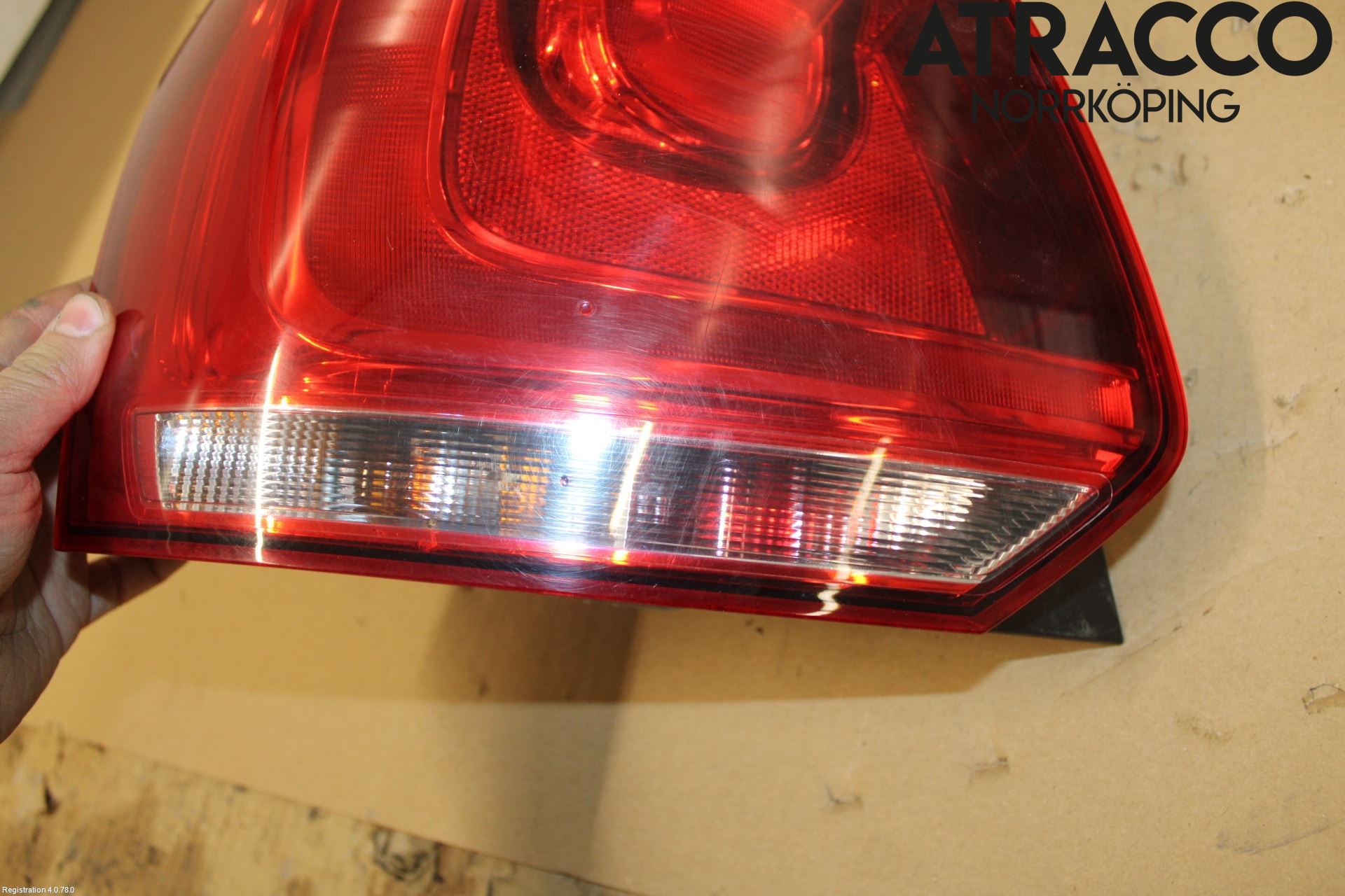 Volkswagen VW POLO 10-17 Bakljus Vänster