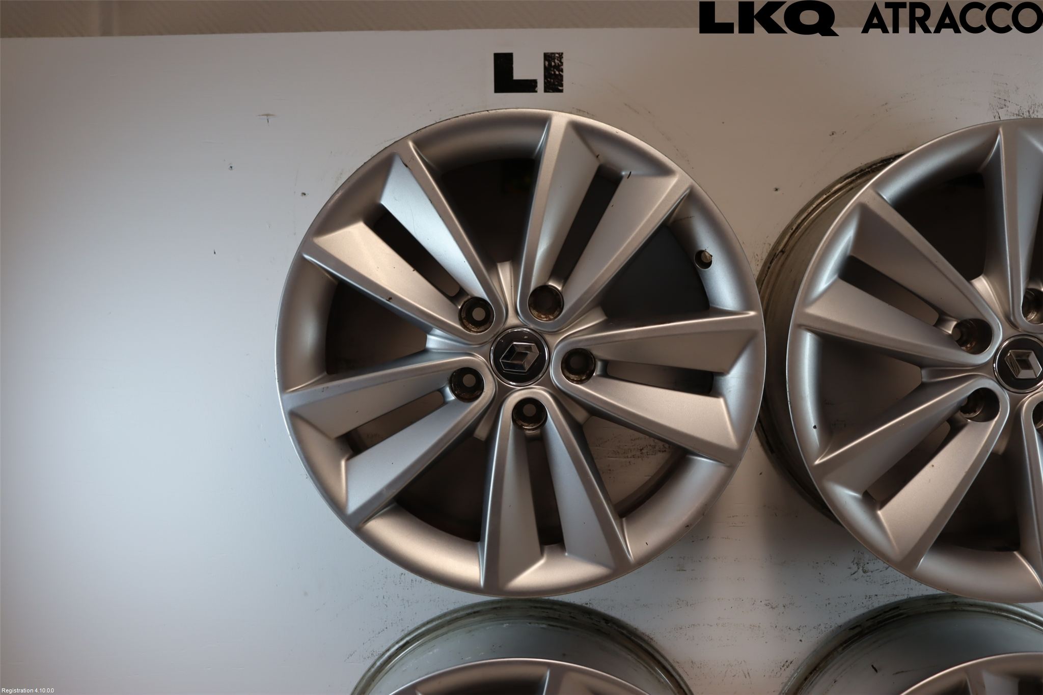 Renault MEGANE III 09-15 Fälgsats Aluminium