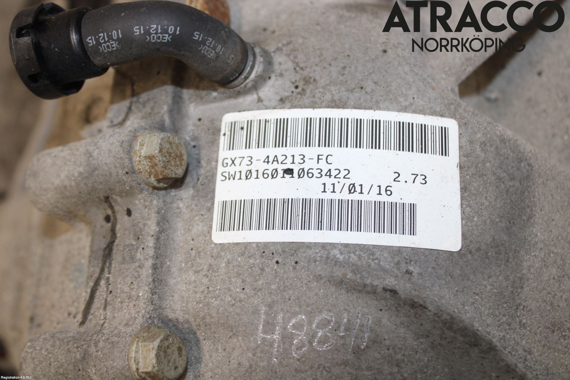 Jaguar XE (X760) 15-24 Bakväxel-Diff