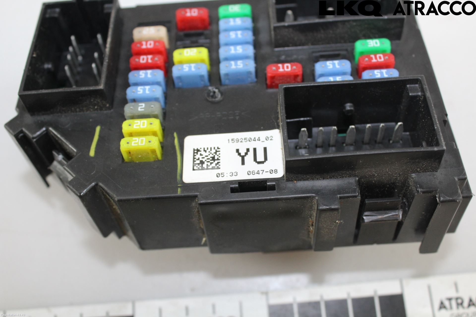 Cadillac ESCALADE Säkringsdosa-Elcentral