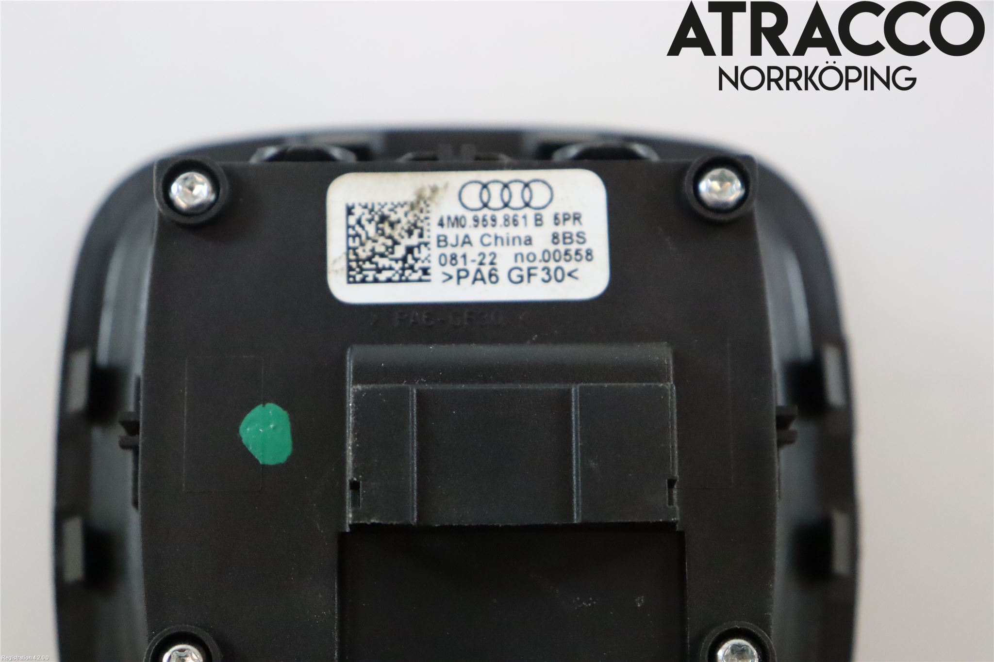 Audi Q7/SQ7 Strömställare Stolregler