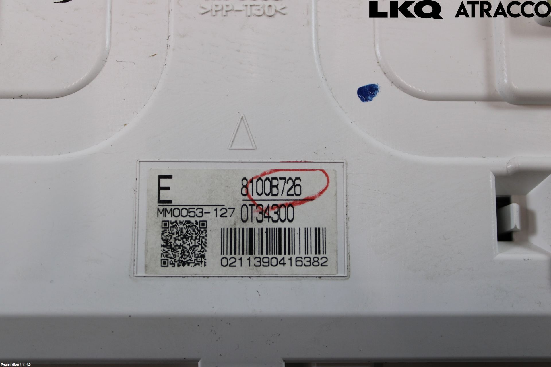 Mitsubishi ASX 10-22 Instrument Komb