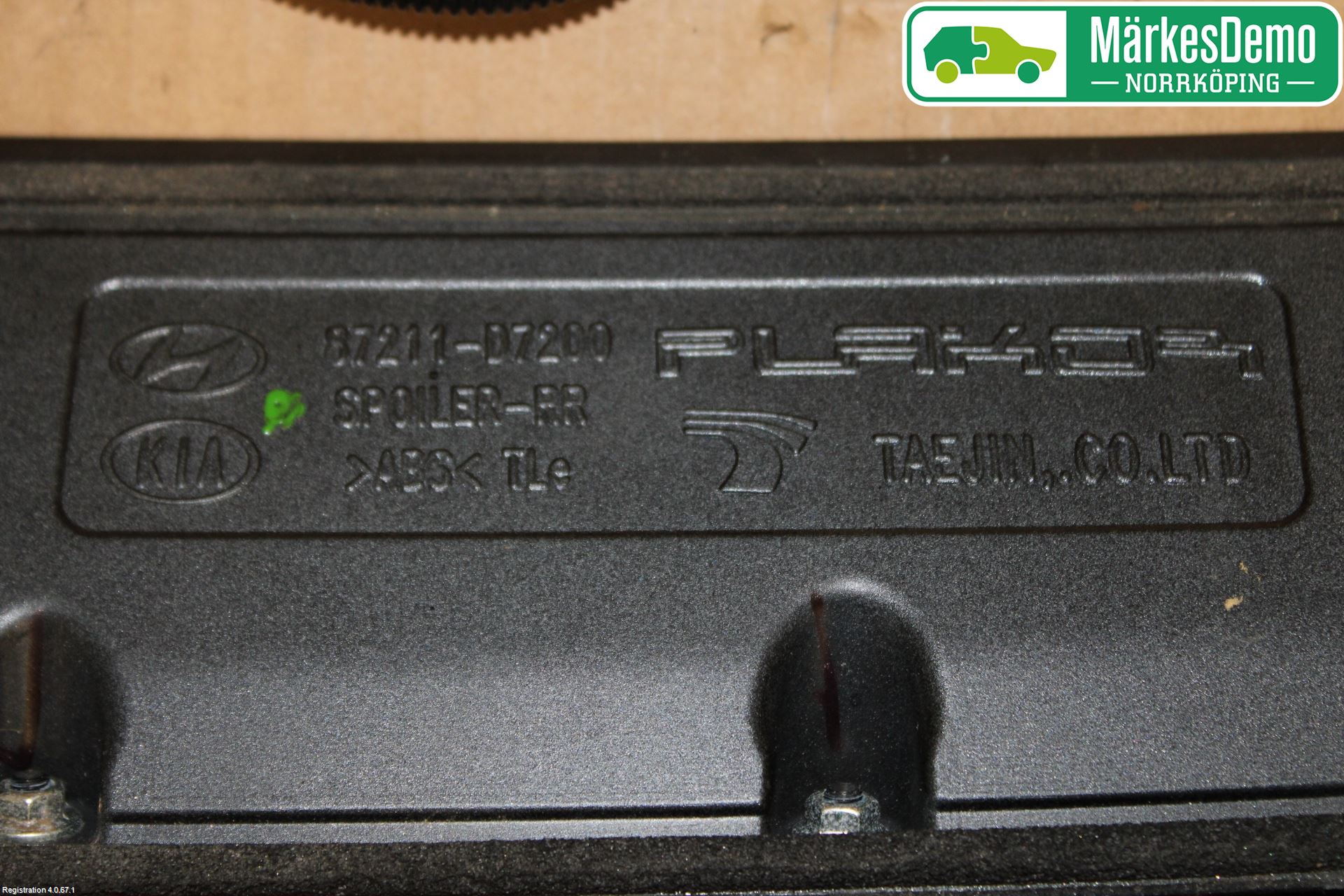 Hyundai TUCSON 05- Spoiler Baklucka