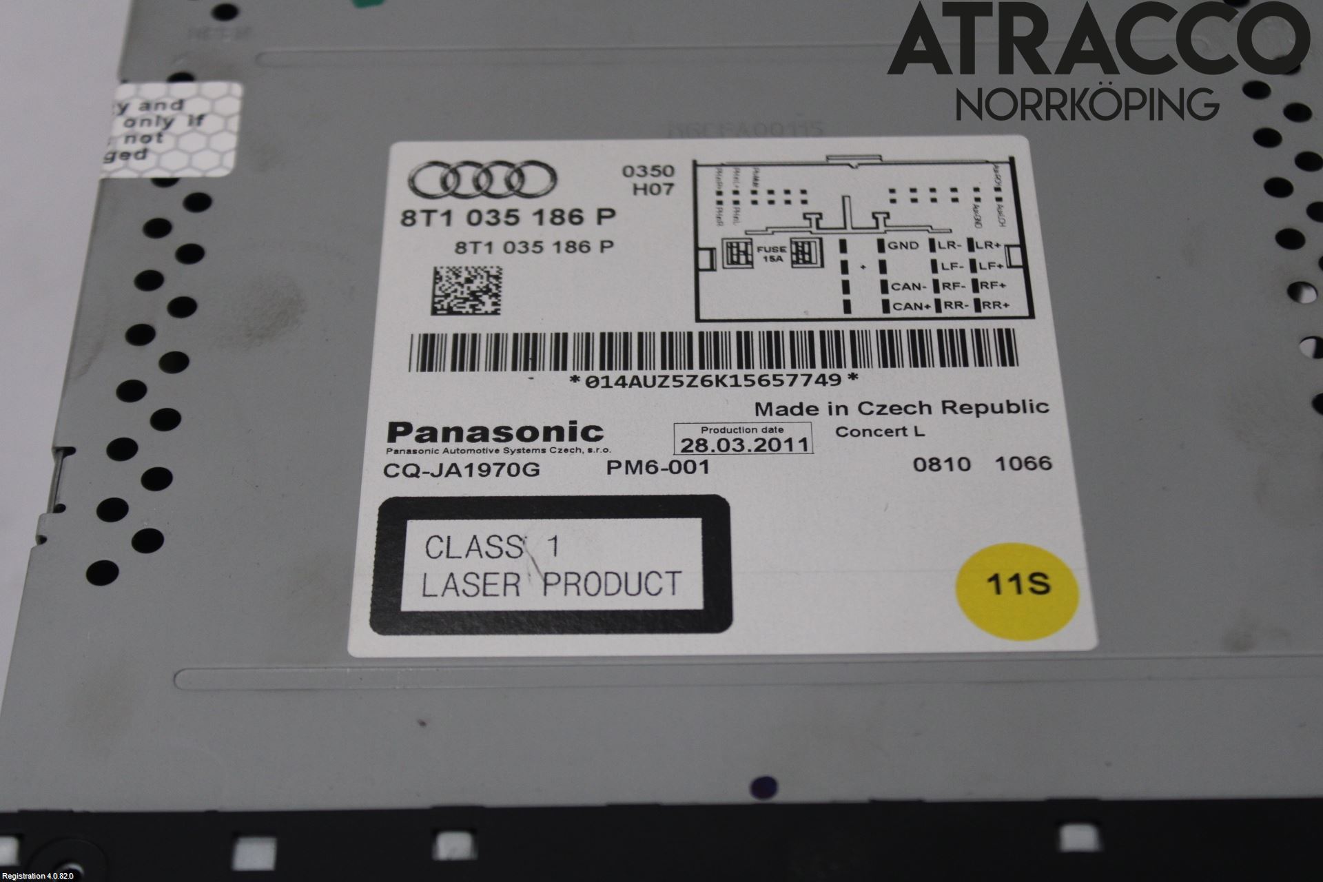 Audi A4/S4 08-11 Cd Radio - Multimediapanel