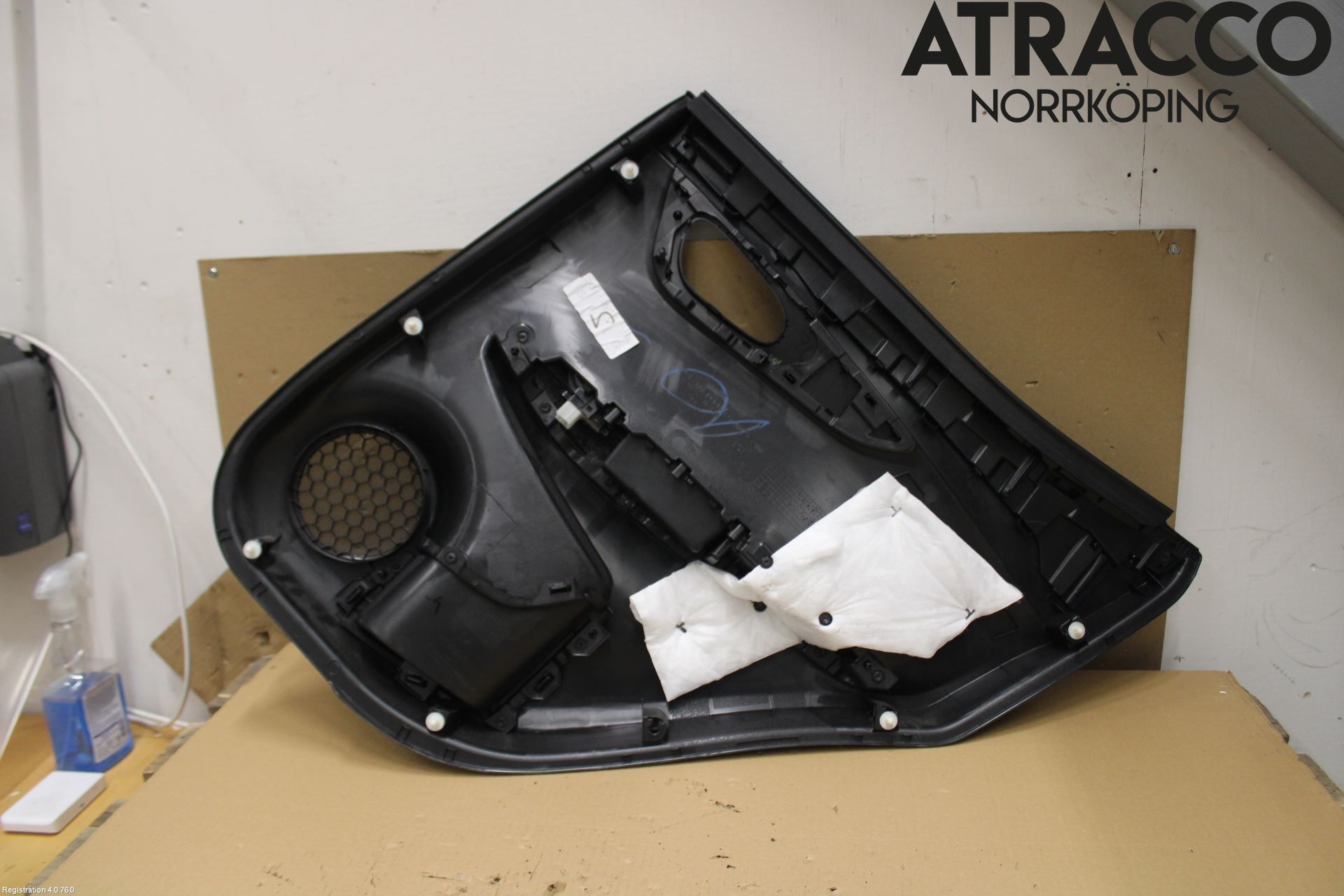 Nissan QASHQAI 14-17 Dörrklädsel Vä