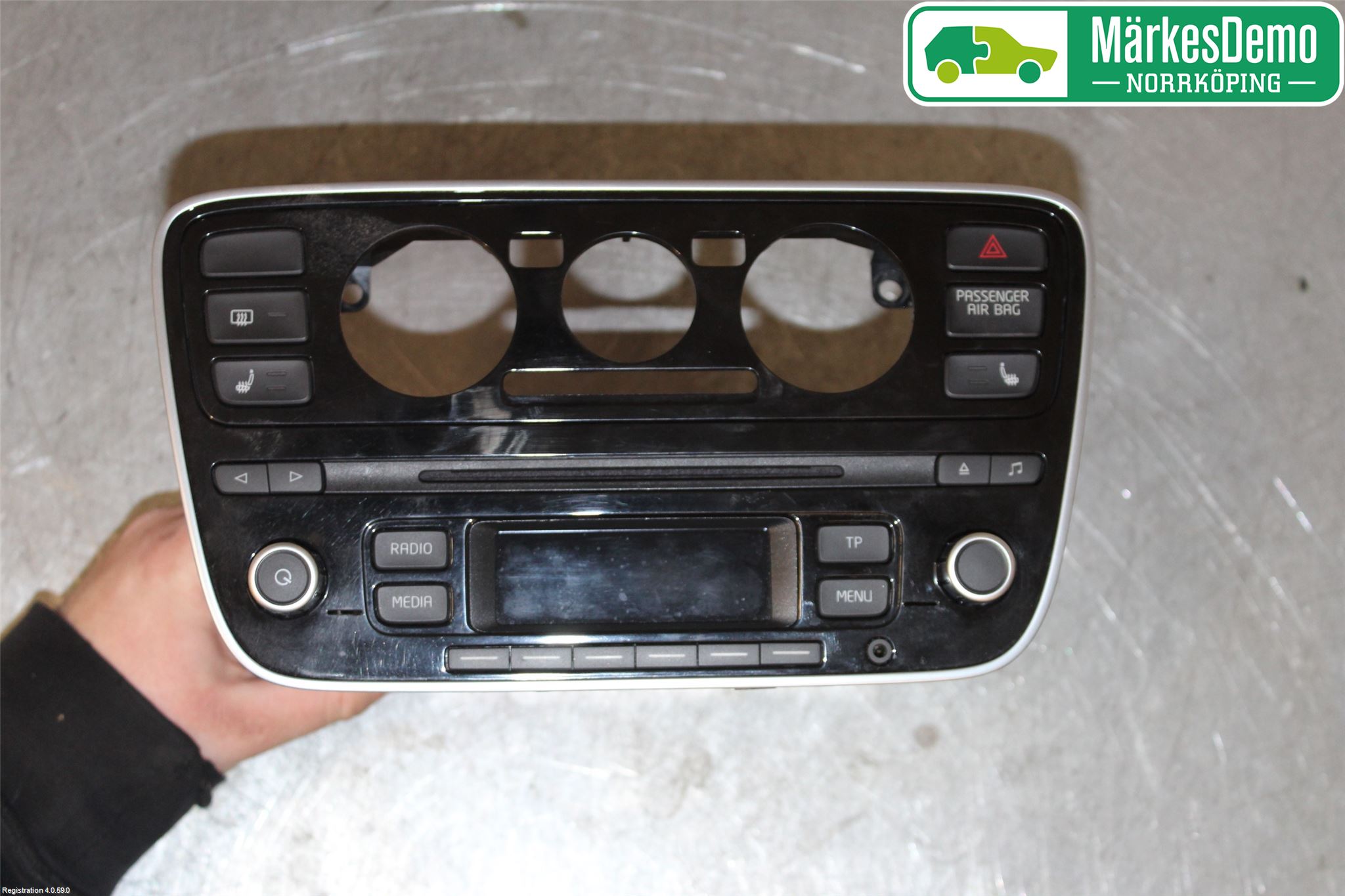 Volkswagen VW UP! / E-UP! Cd Radio - Multimediapanel