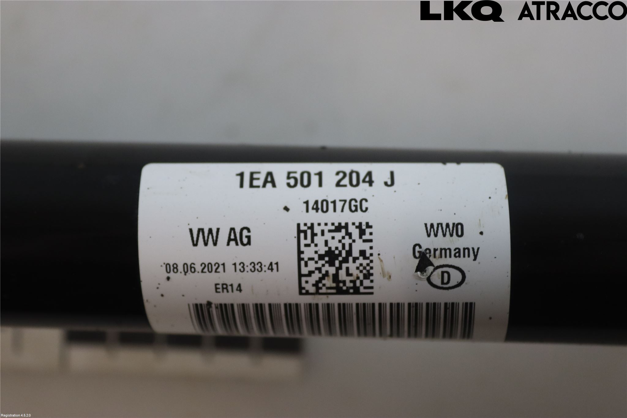 Volkswagen VW ID.4 21- Drivaxel Bak Höger