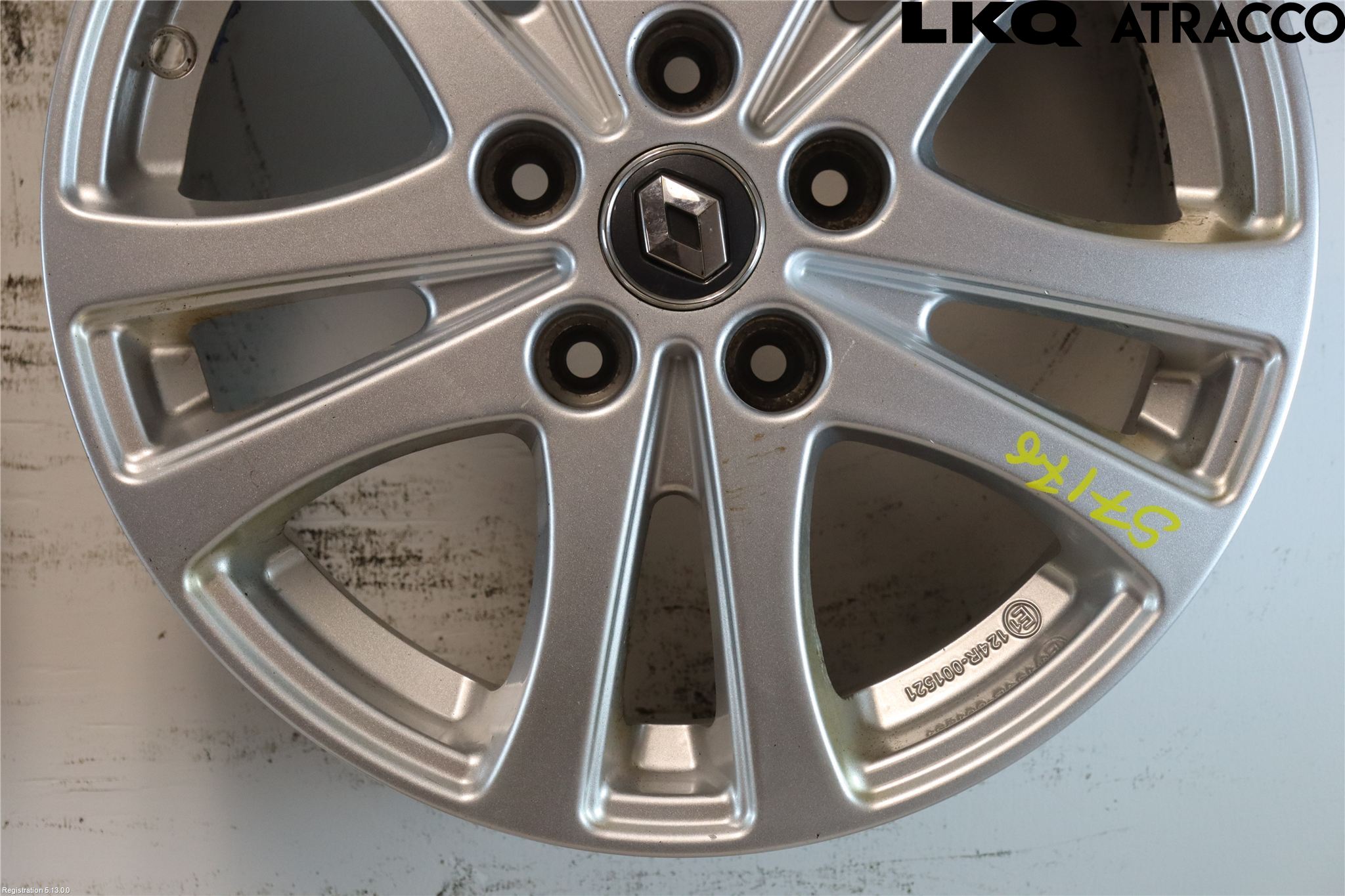 Renault MEGANE III 09-15 Fälgsats Aluminium