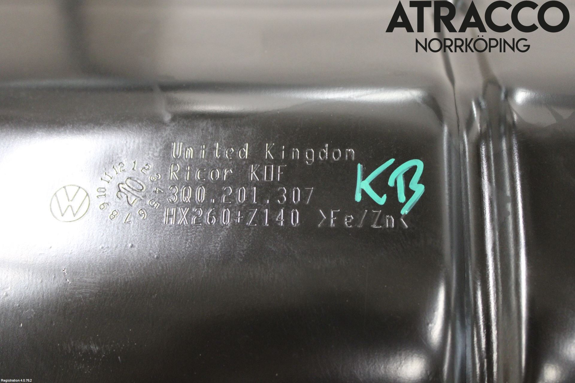 Volkswagen VW ARTEON 17- Bränsletank Skyddsplåt