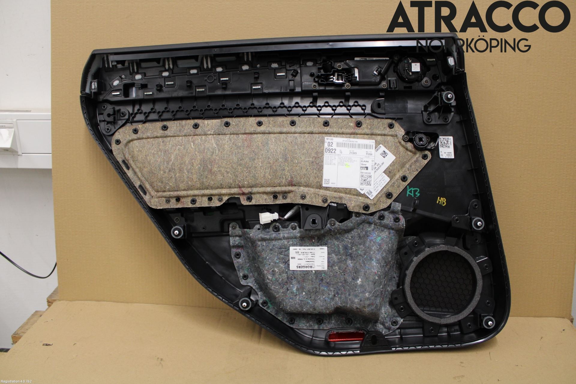 Volkswagen VW ARTEON 17- Dörrklädsel Hö