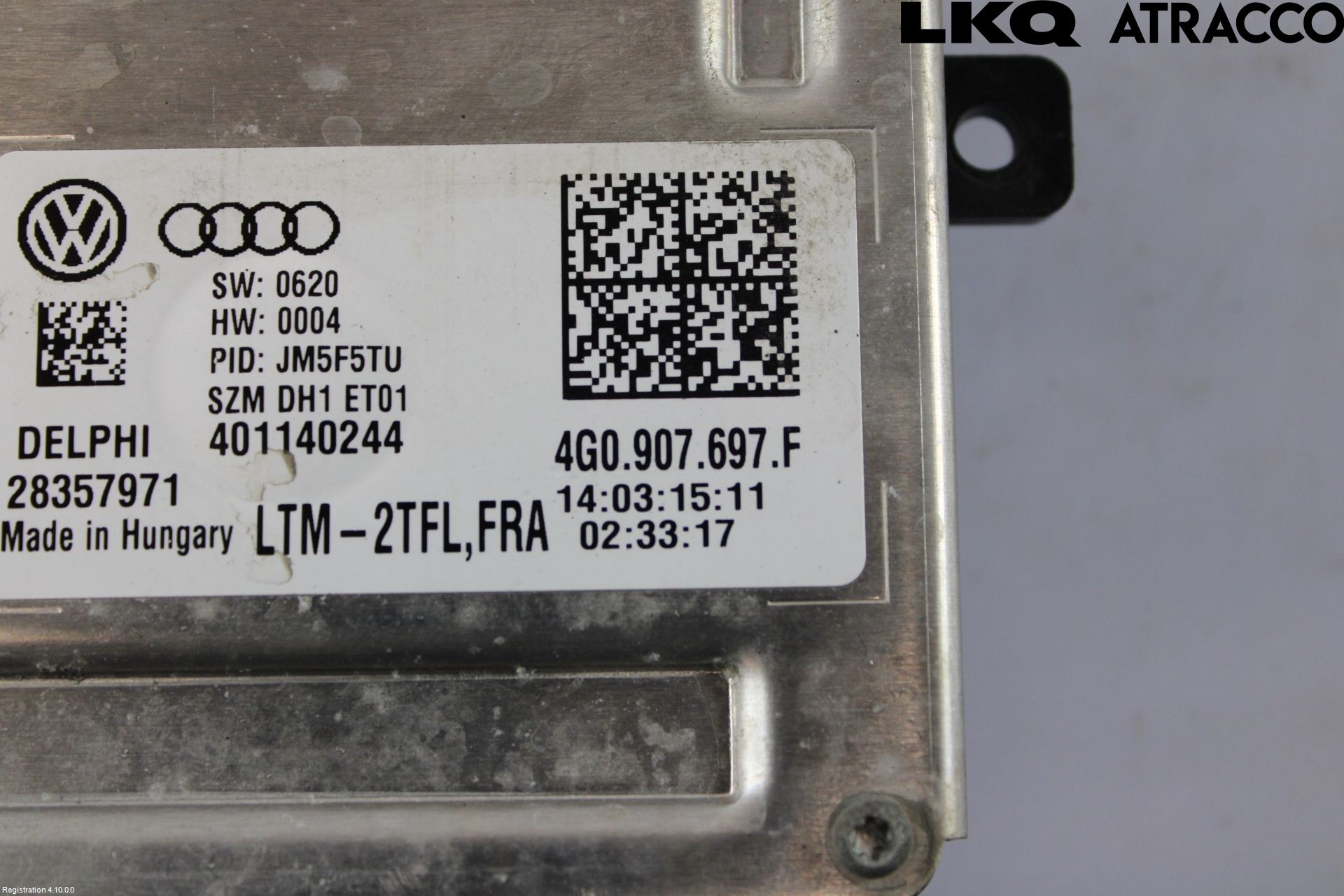 Skoda SUPERB 09-15 Styrenhet Strålkastare