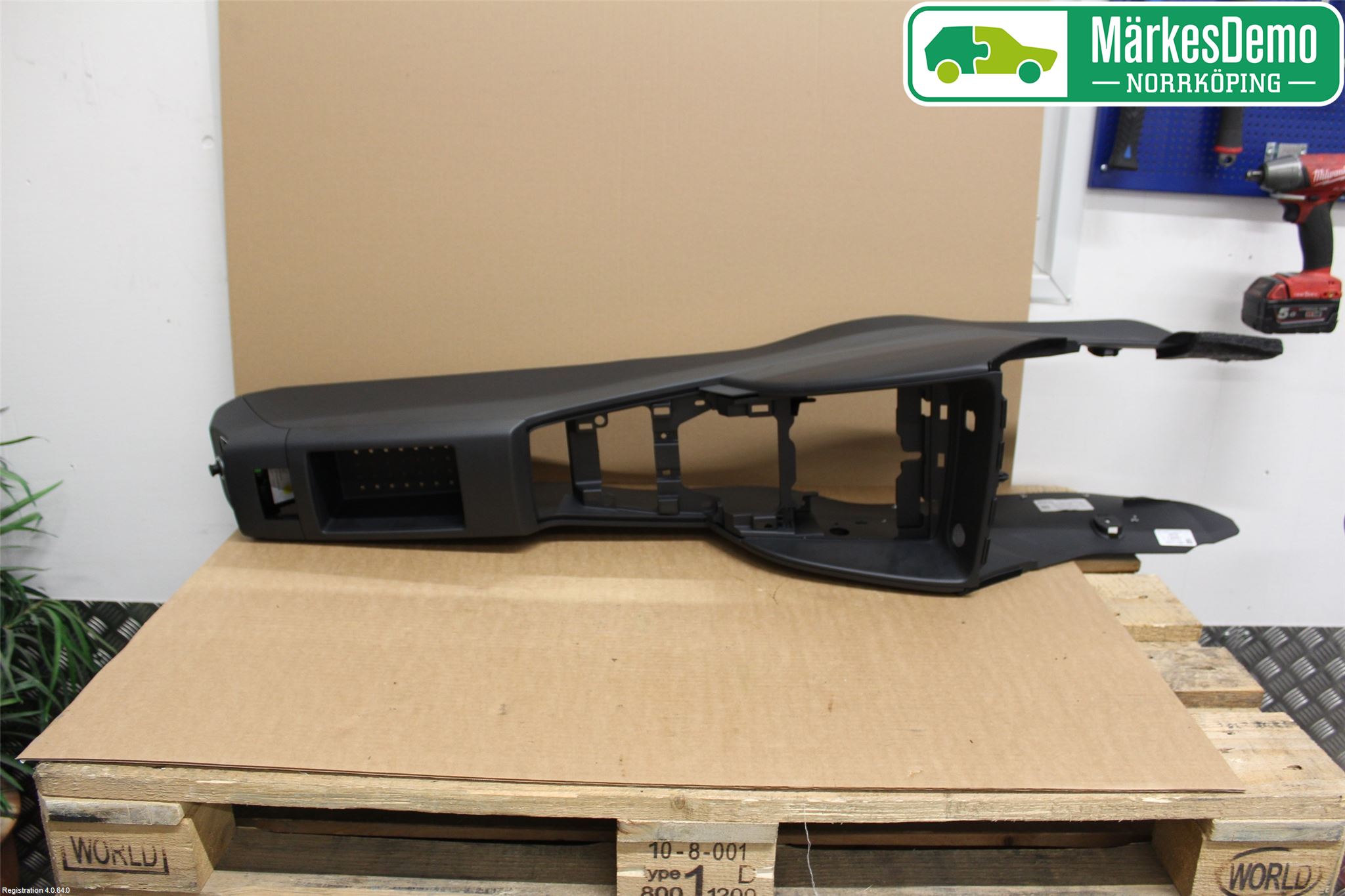 Audi A3/S3 8V 13-20 Instrumentkonsoll Mitt