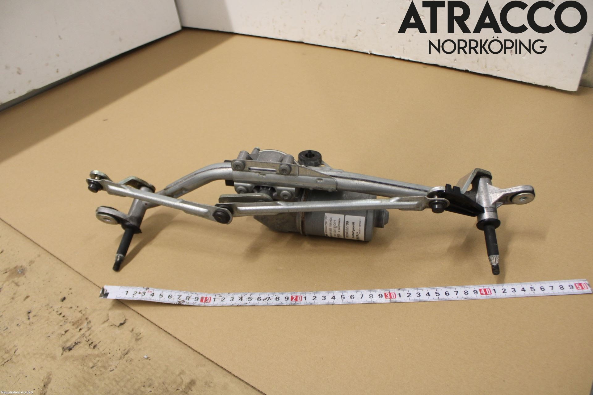 Audi A1/S1 11-18 Torkarmekanism Vindruta