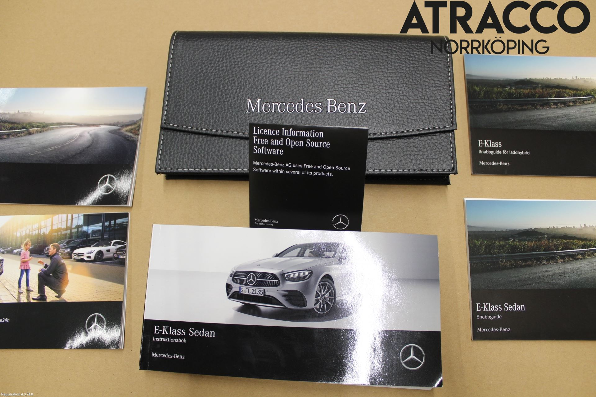 Mercedes-Benz MB E-KLASS (W213) 16-23 Instruktionsbok