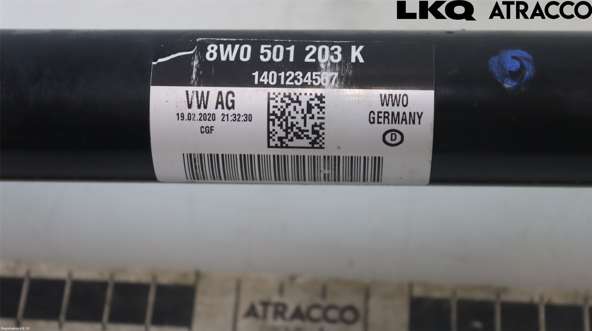 Audi A5 17- Drivaxel Bak Vänster