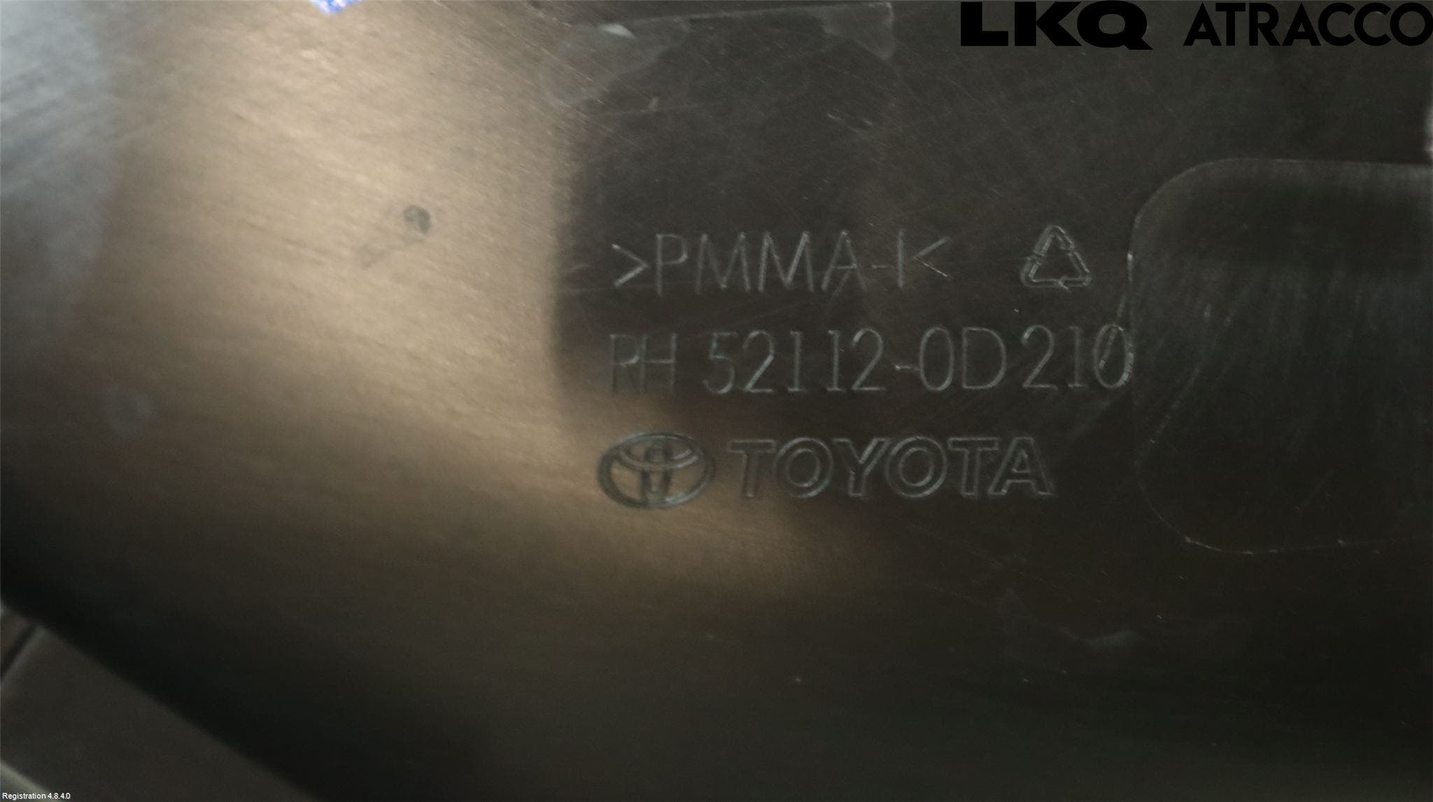 Toyota YARIS XP21 20- Dimljussarg Fram