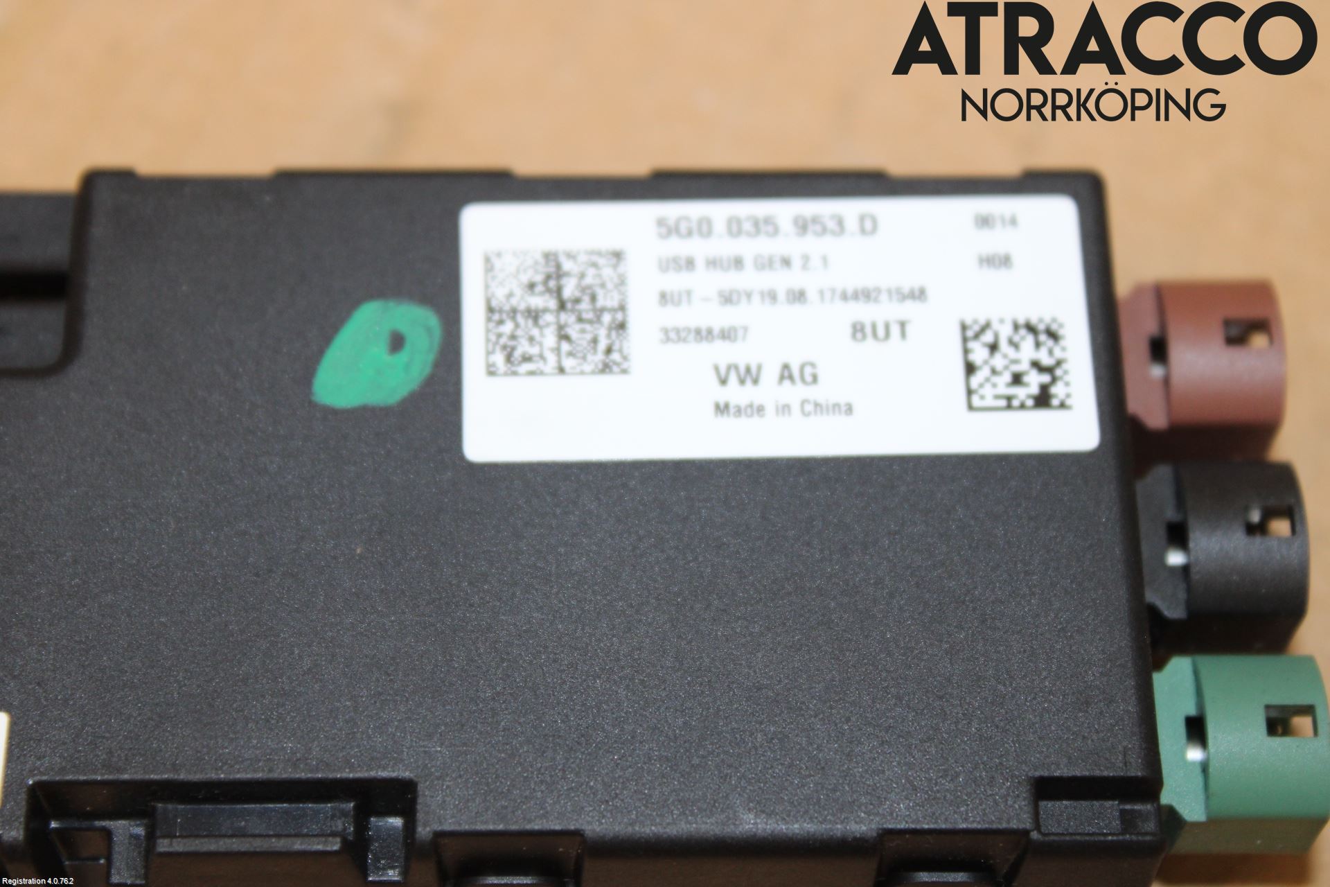 Volkswagen VW PASSAT 15-19 Styrenhet Multimedia