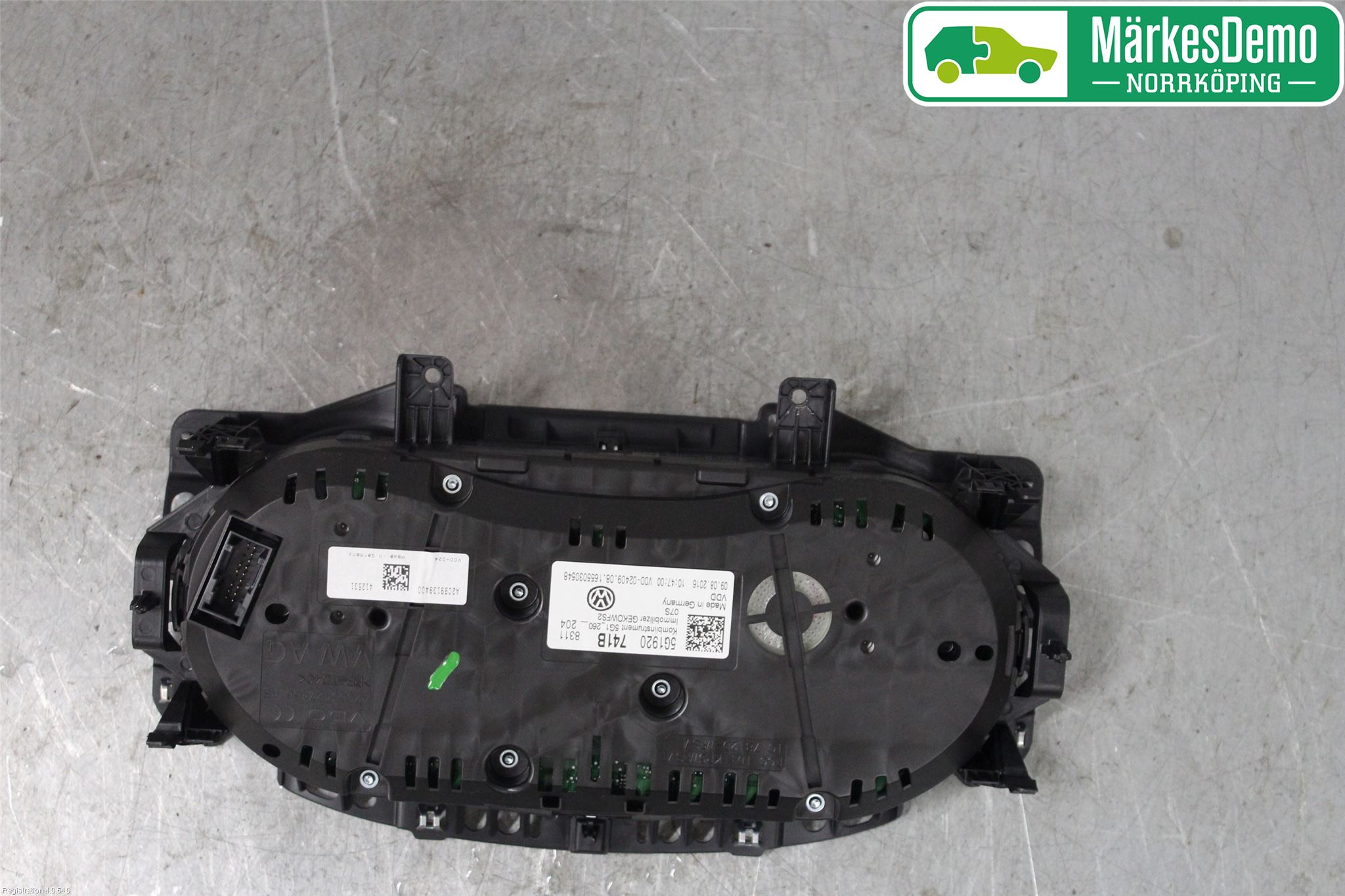 Volkswagen VW GOLF / E-GOLF VII 13-20 Instrument Komb