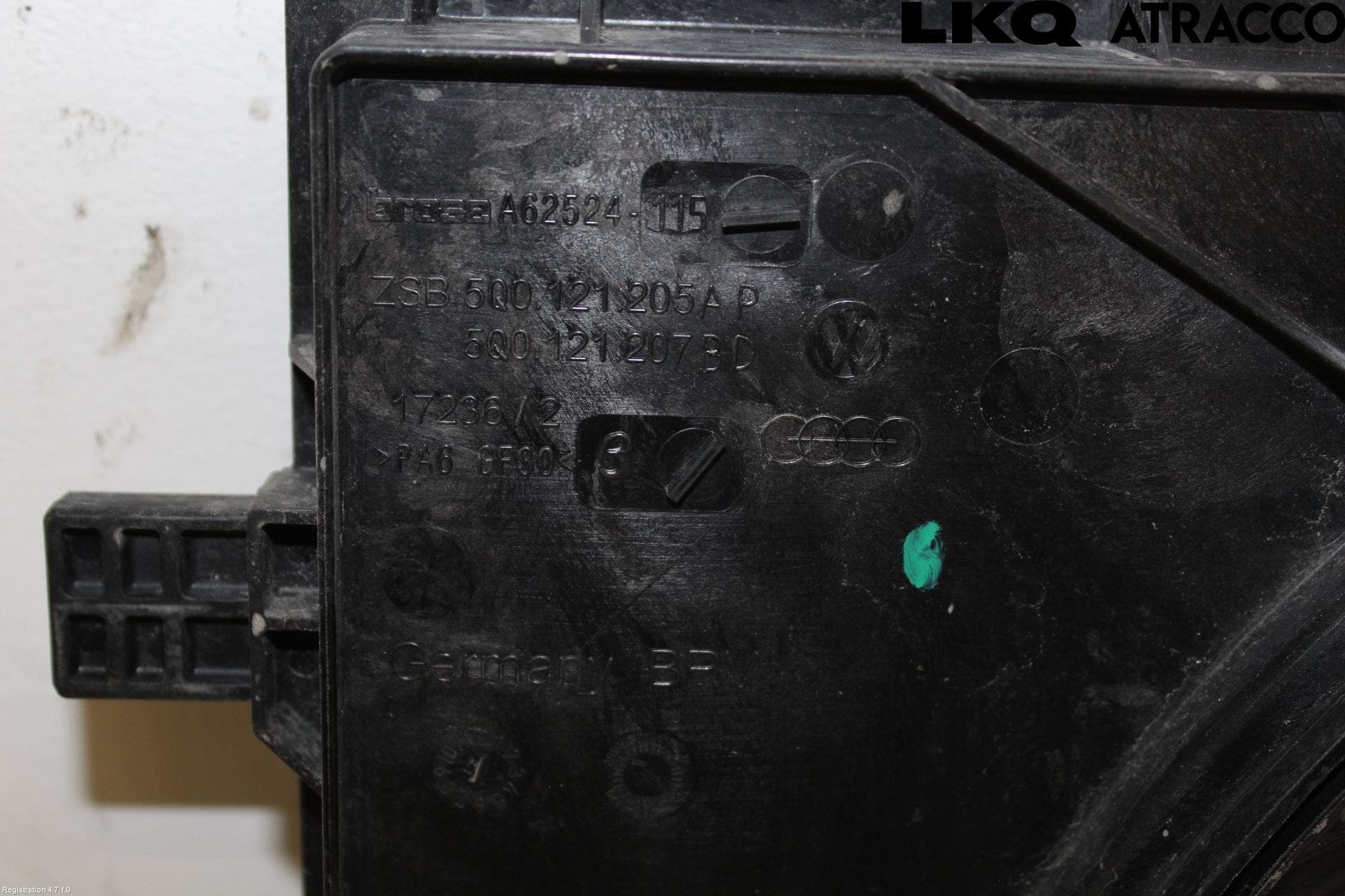 Volkswagen VW PASSAT 15-19 Kylfläkt El